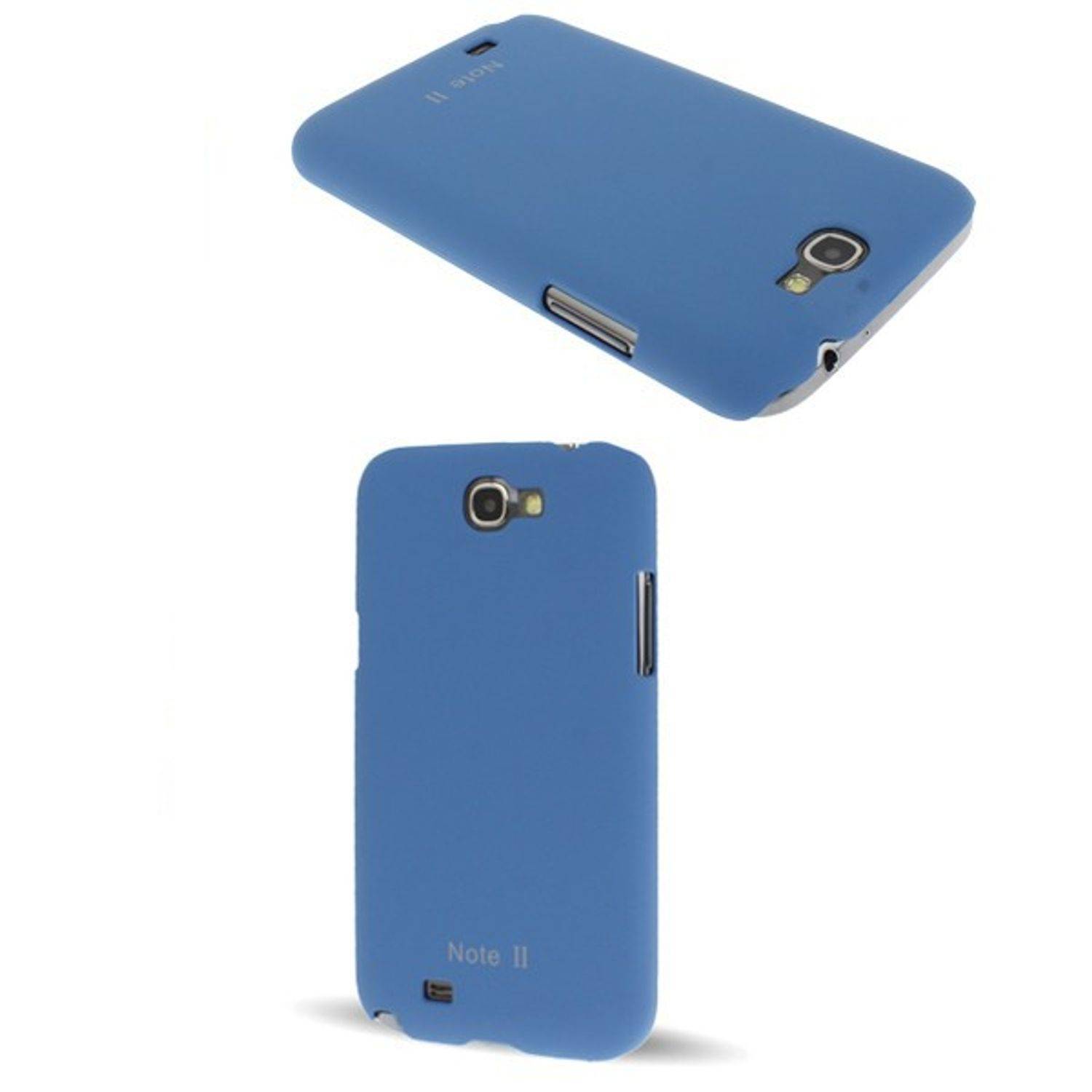 Samsung Galaxy Note 2 N7100 Handyhülle Backcover Blau