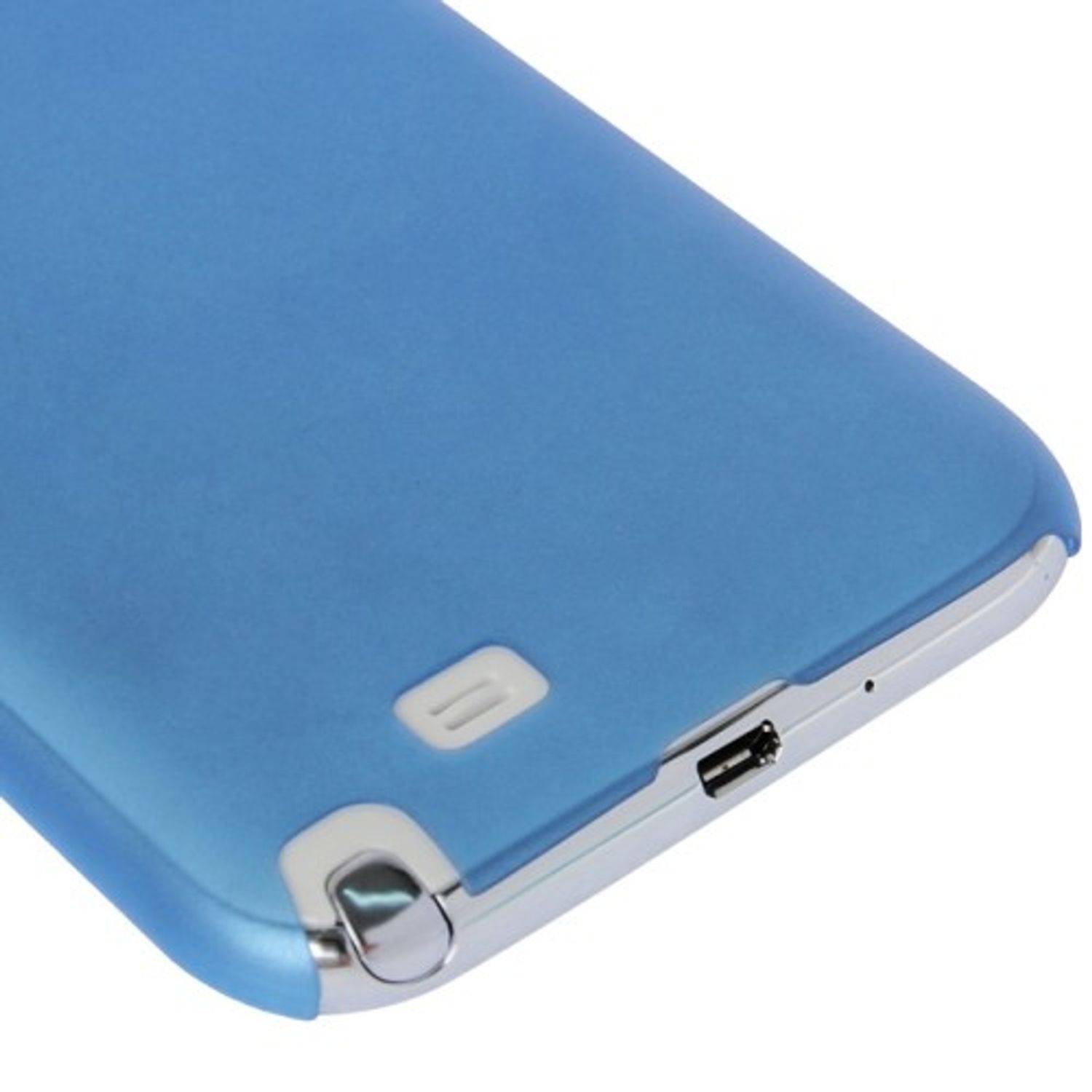 Samsung Galaxy Note 2 N7100 Handyhülle Backcover Blau