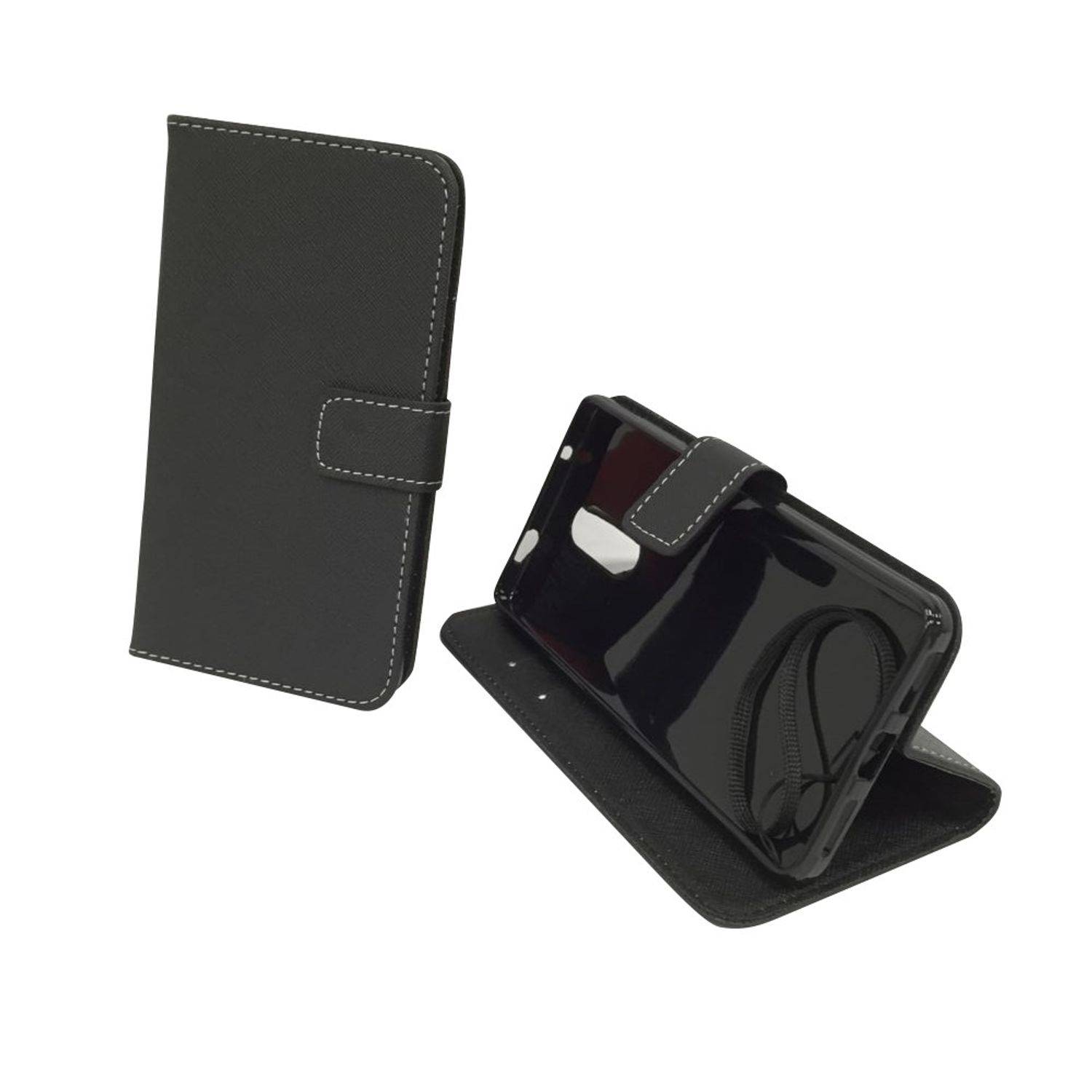 Xiaomi Redmi Pro Handyhülle Bookcover Schwarz