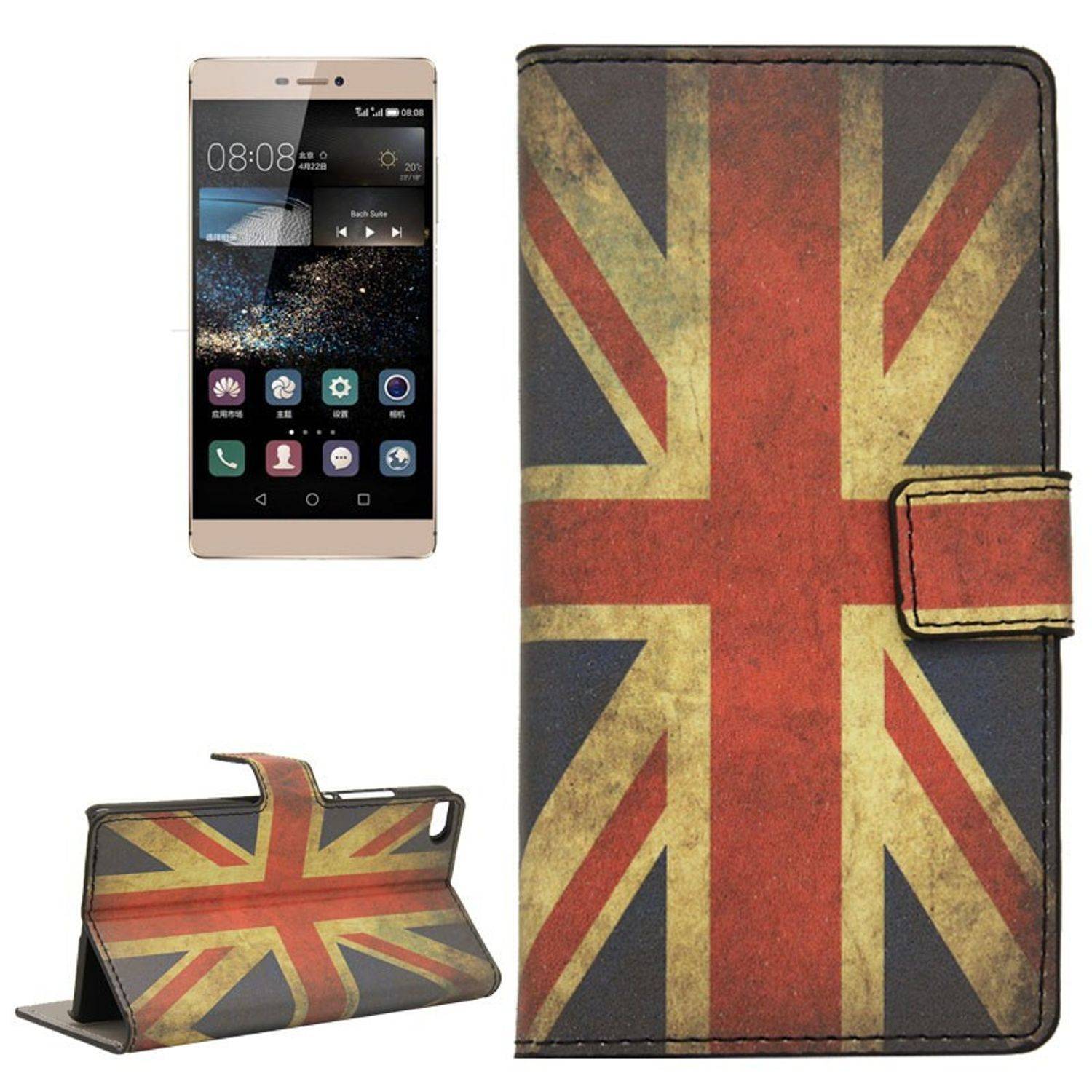 Huawei P8 Handyhülle Backcover Mehrfarbig