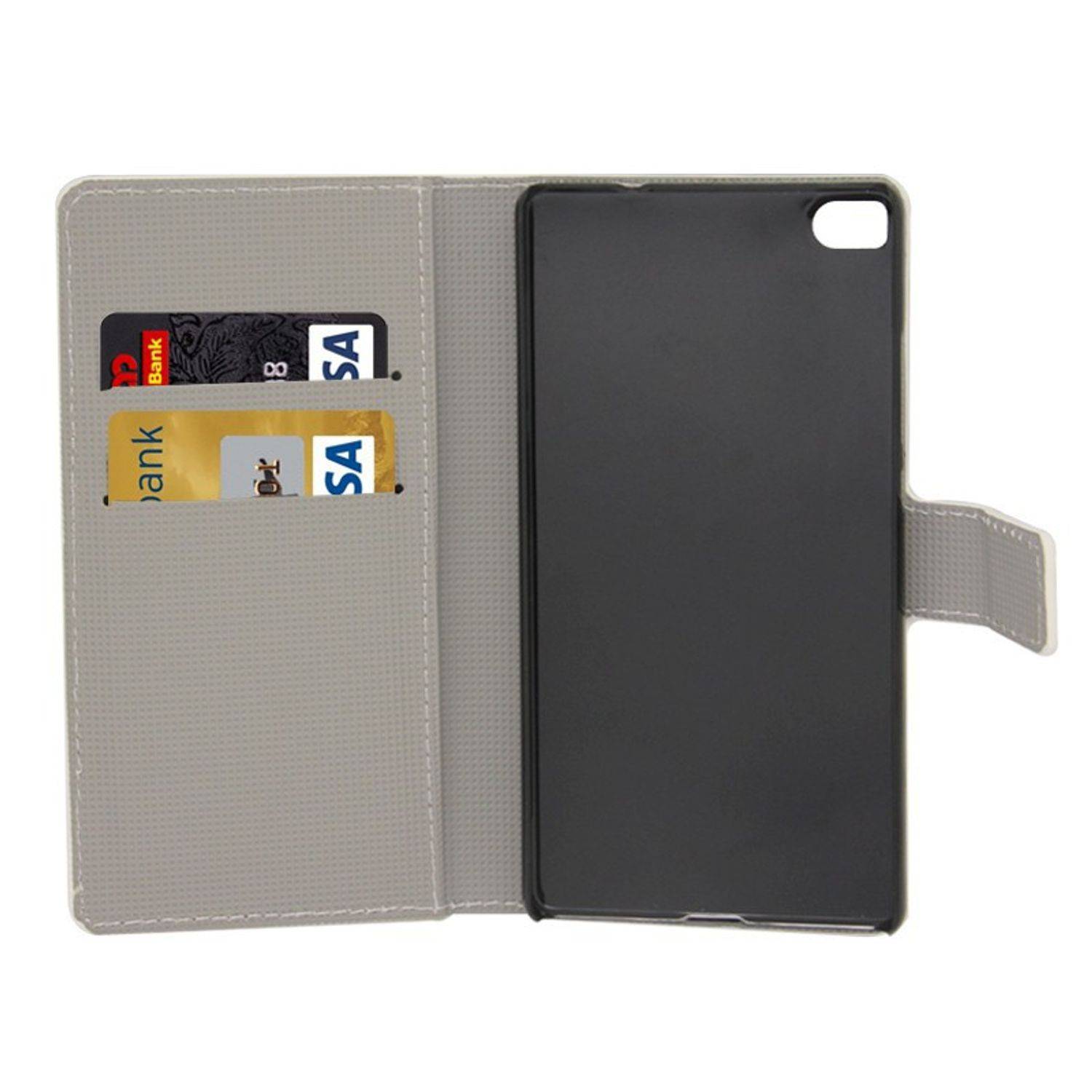 Huawei P8 Handyhülle Backcover Mehrfarbig