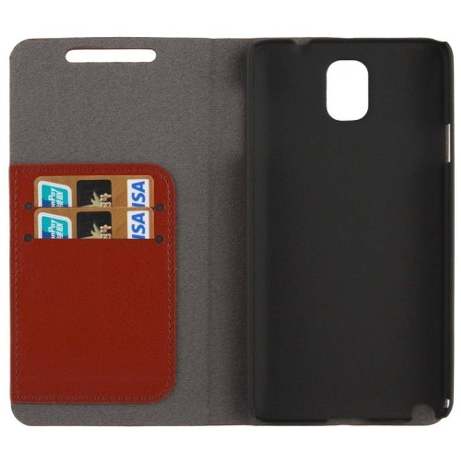 Samsung Galaxy Note 3 Handyhülle Backcover Braun