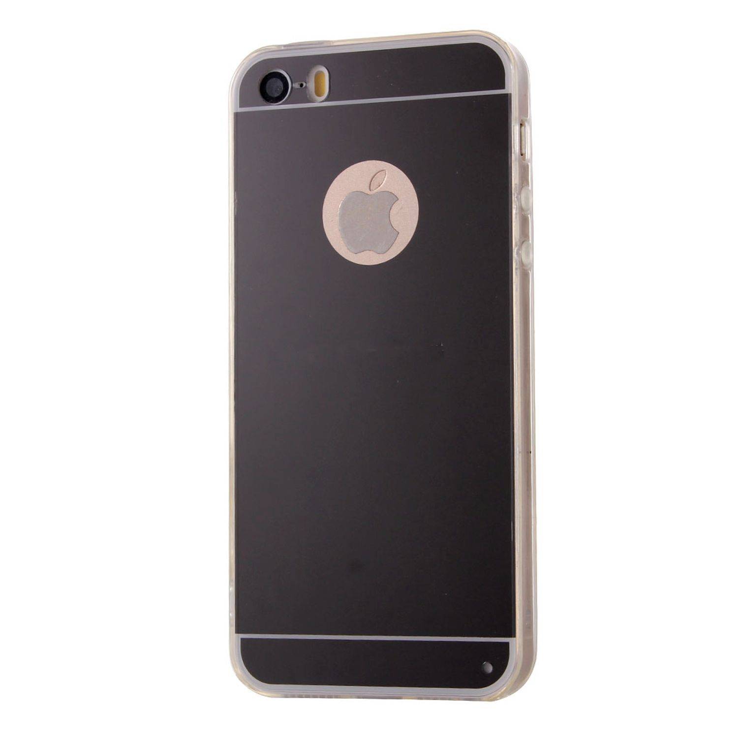 Apple iPhone 5 / 5s / SE Handyhülle Backcover Schwarz