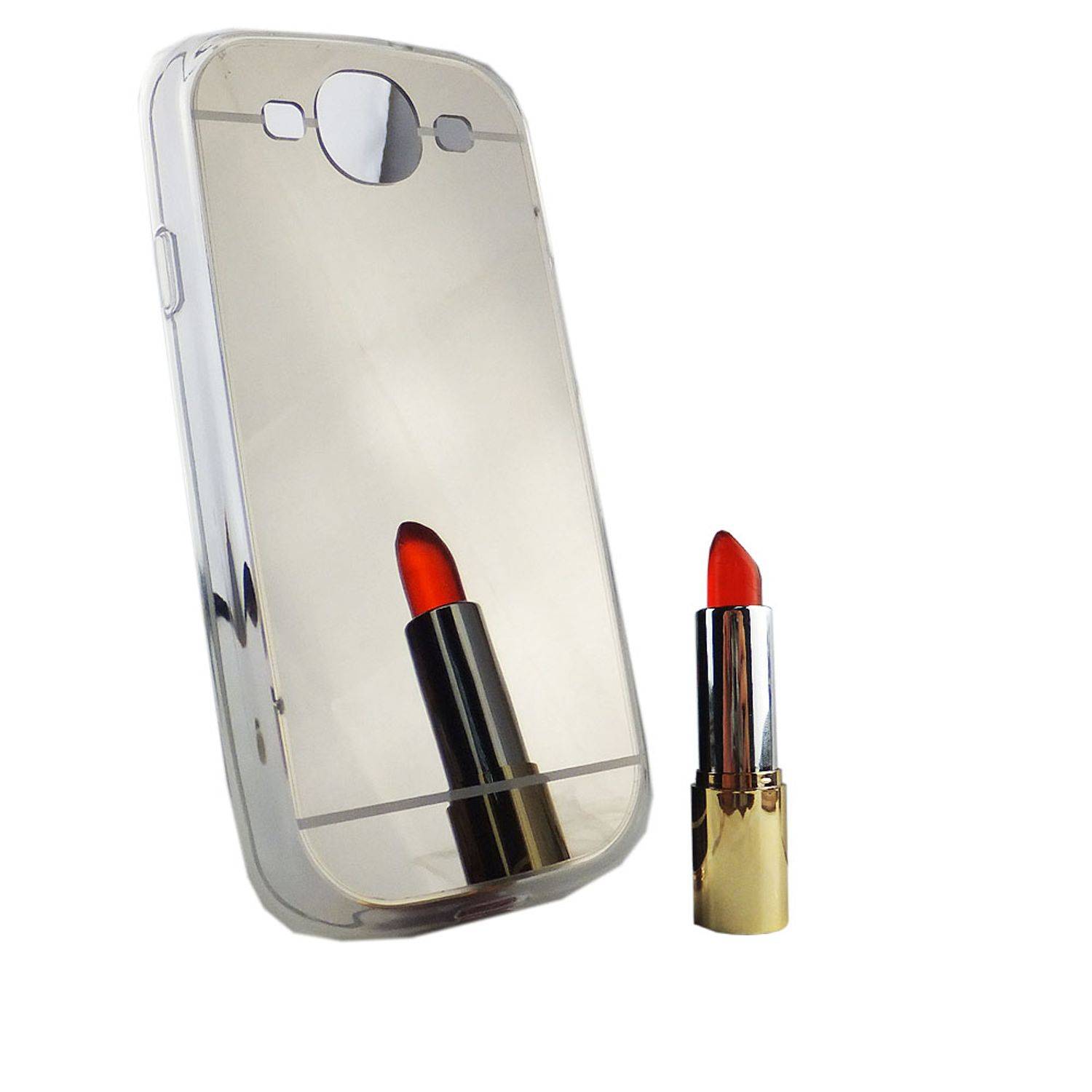 Samsung Galaxy S3 / S3 NEO Handyhülle Backcover Silber