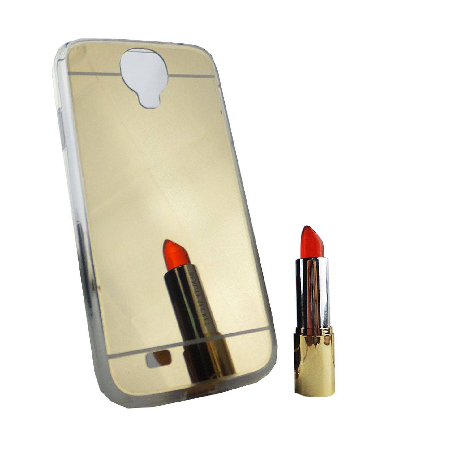 Samsung Galaxy S4 Handyhülle Backcover Gold