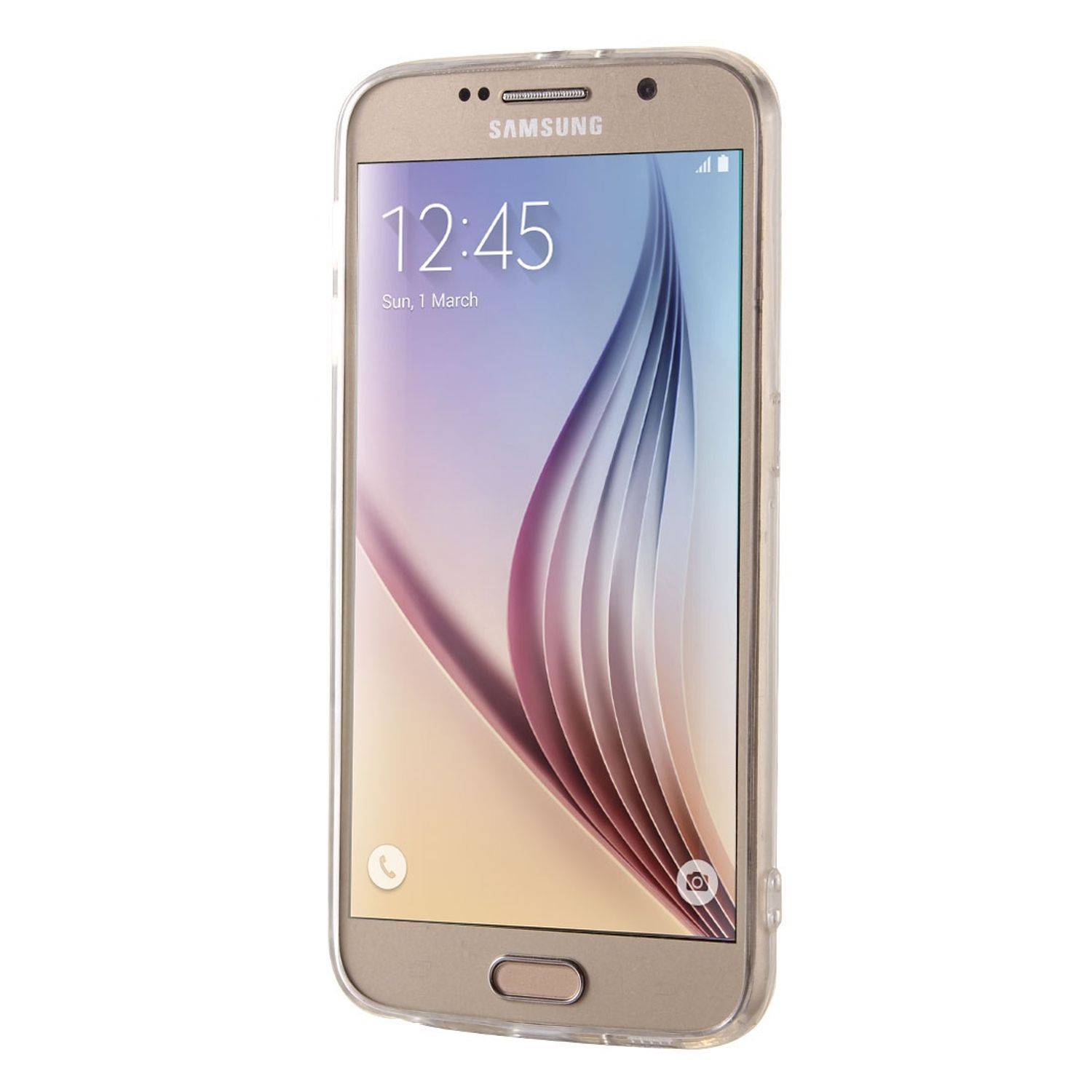 Samsung Galaxy S6 Edge Handyhülle Backcover Rosa