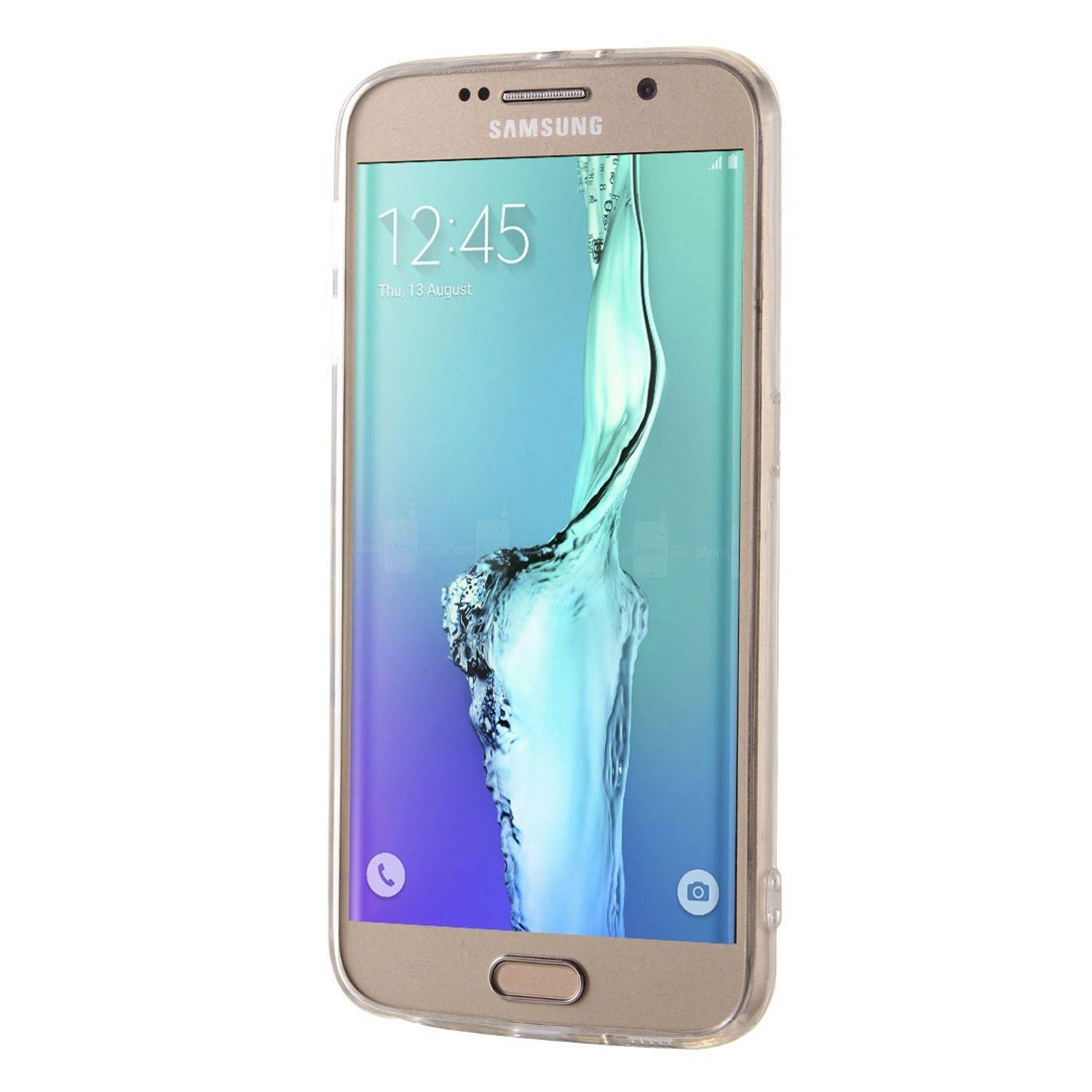 Samsung Galaxy S6 Edge Plus Handyhülle Backcover Gold