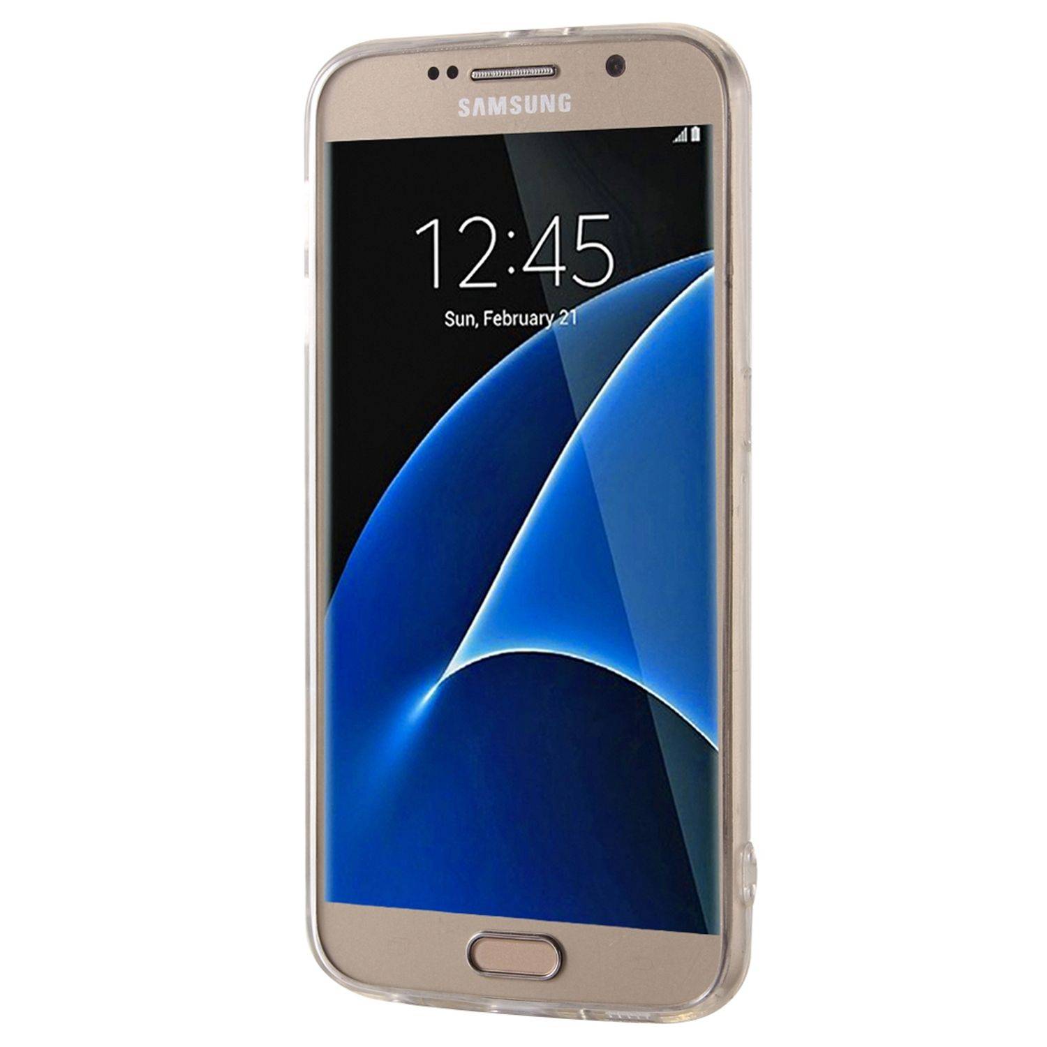 Samsung Galaxy S7 Edge Handyhülle Backcover Rosa