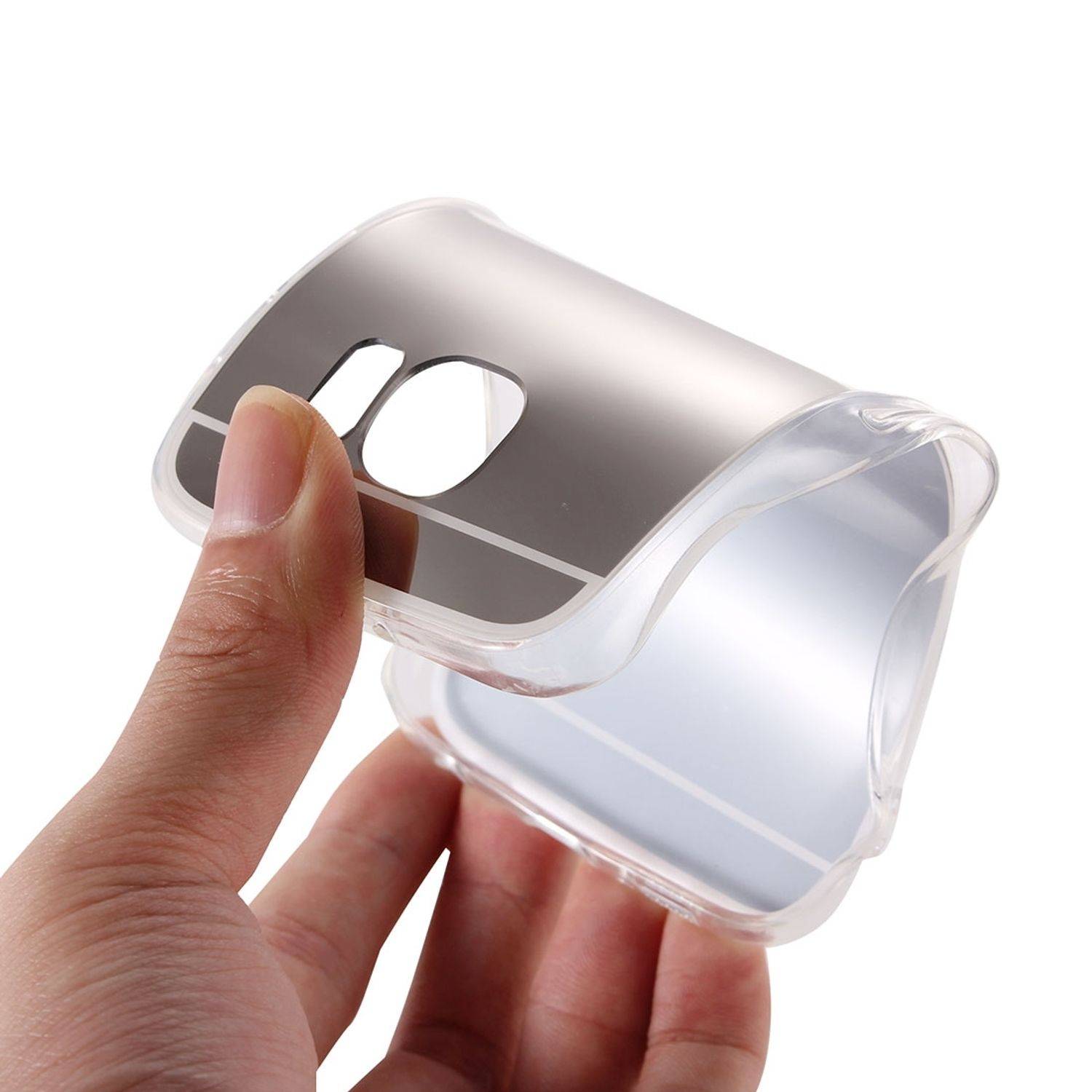 Samsung Galaxy S7 Edge Handyhülle Backcover Rosa