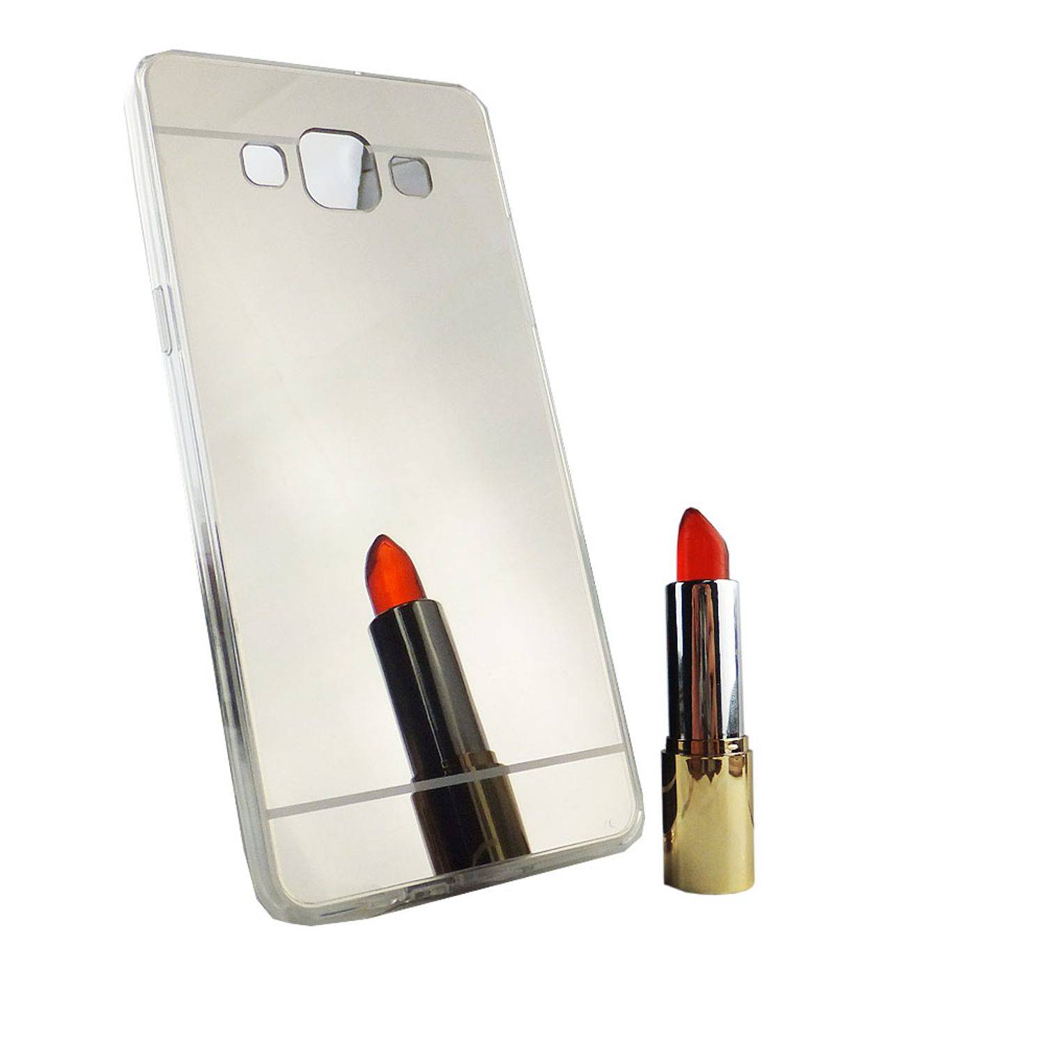 Samsung Galaxy A5 (2015) Handyhülle Backcover Silber