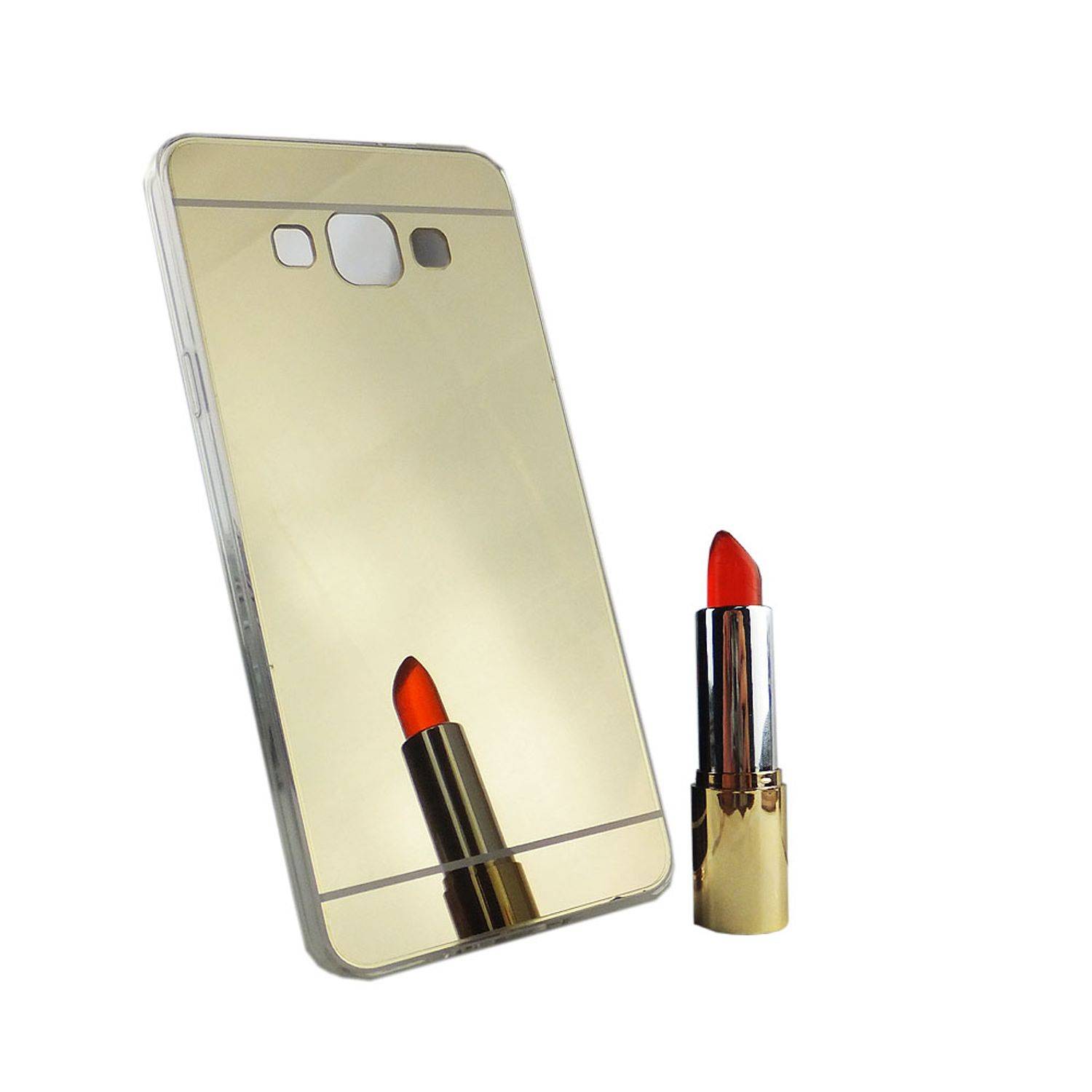Samsung Galaxy A7 (2015) Handyhülle Backcover Gold