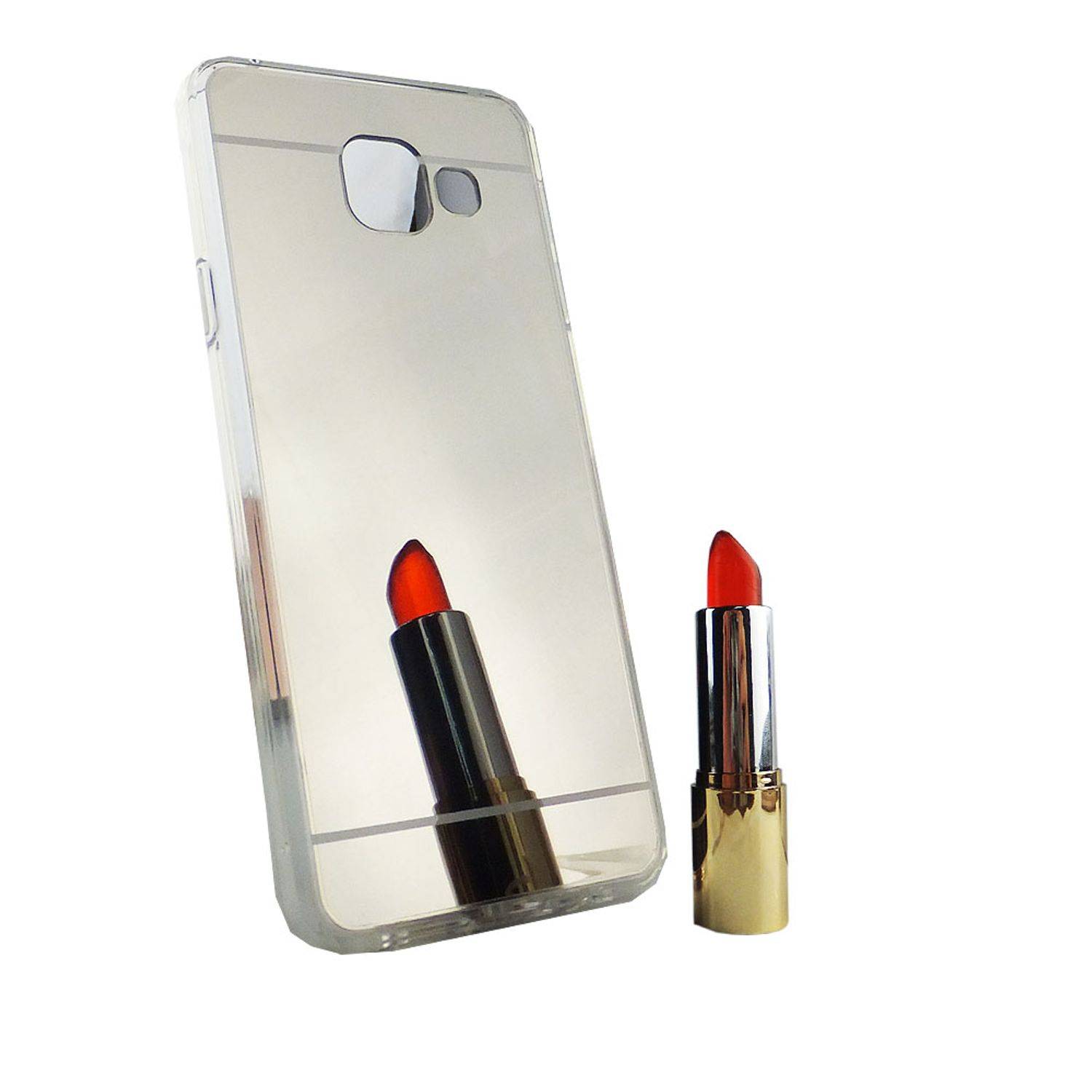 Samsung Galaxy A3 (2016) Handyhülle Backcover Silber