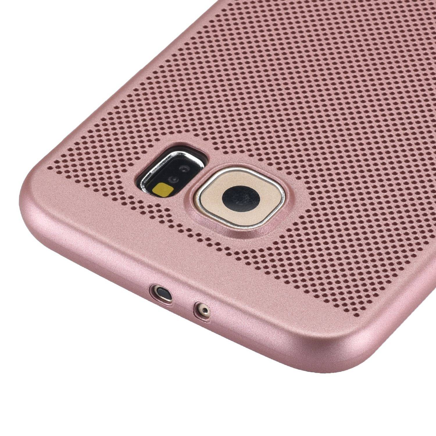 Samsung Galaxy S6 Edge Handyhülle Backcover Blau