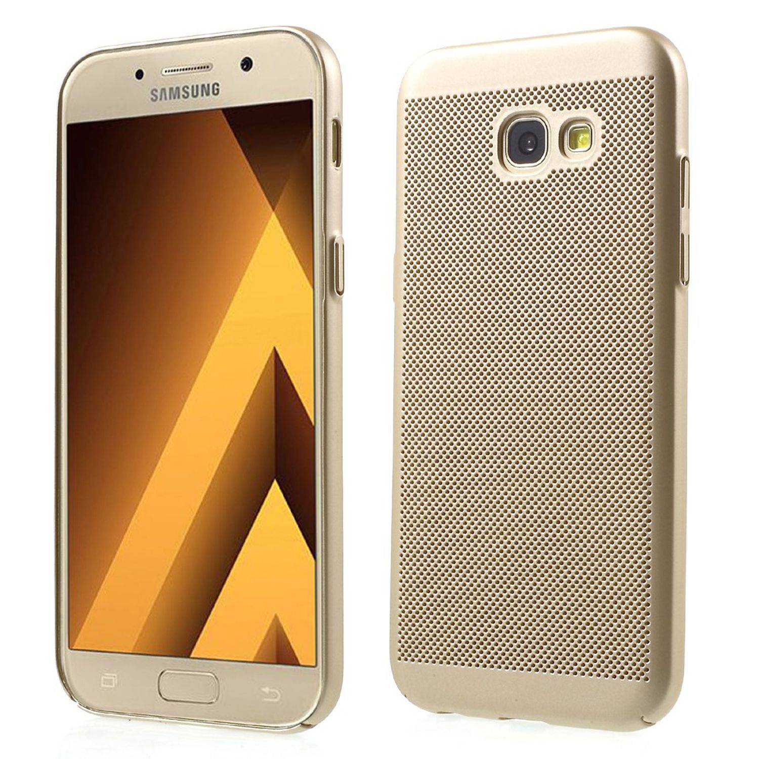 Samsung Galaxy A3 (2016) Handyhülle Backcover Gold