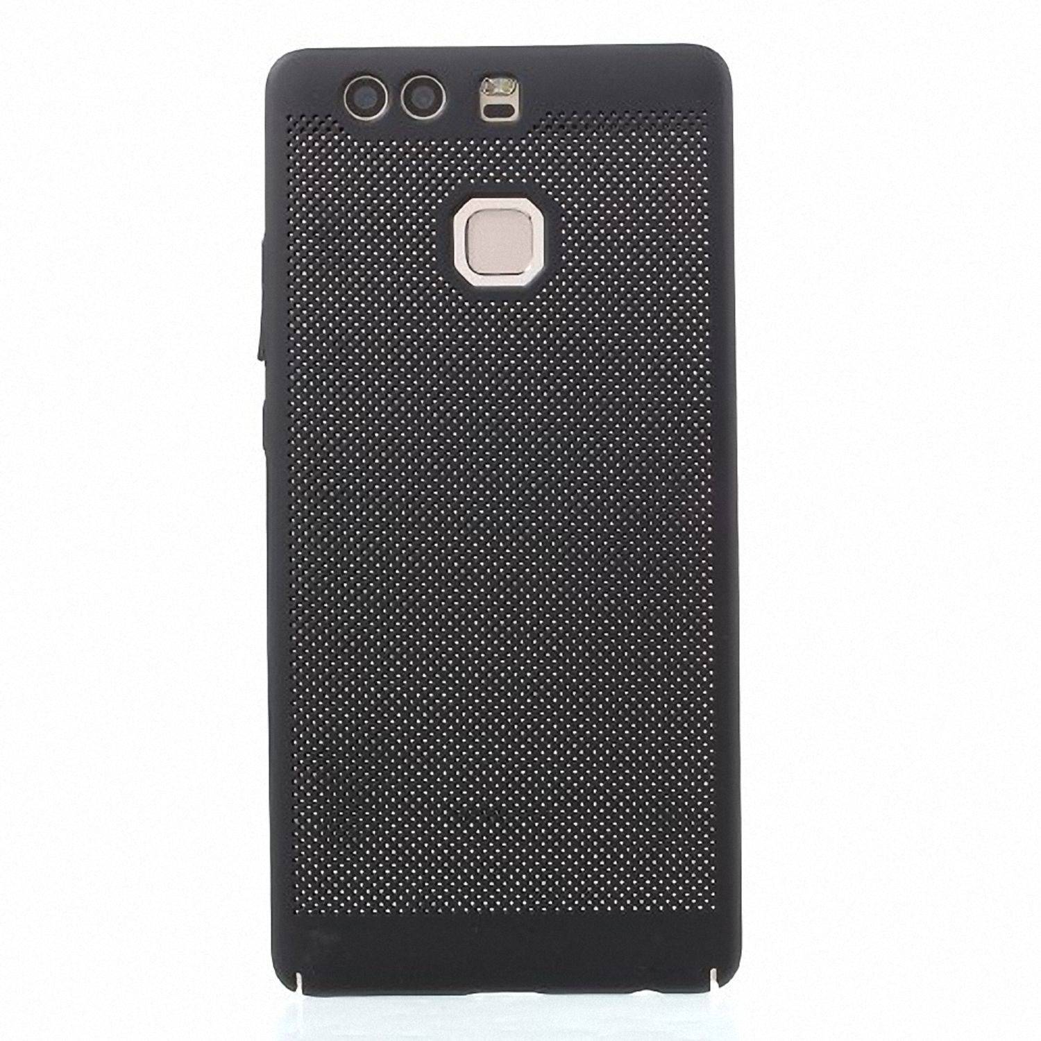 Huawei P8 Lite 2017 Handyhülle Backcover Schwarz