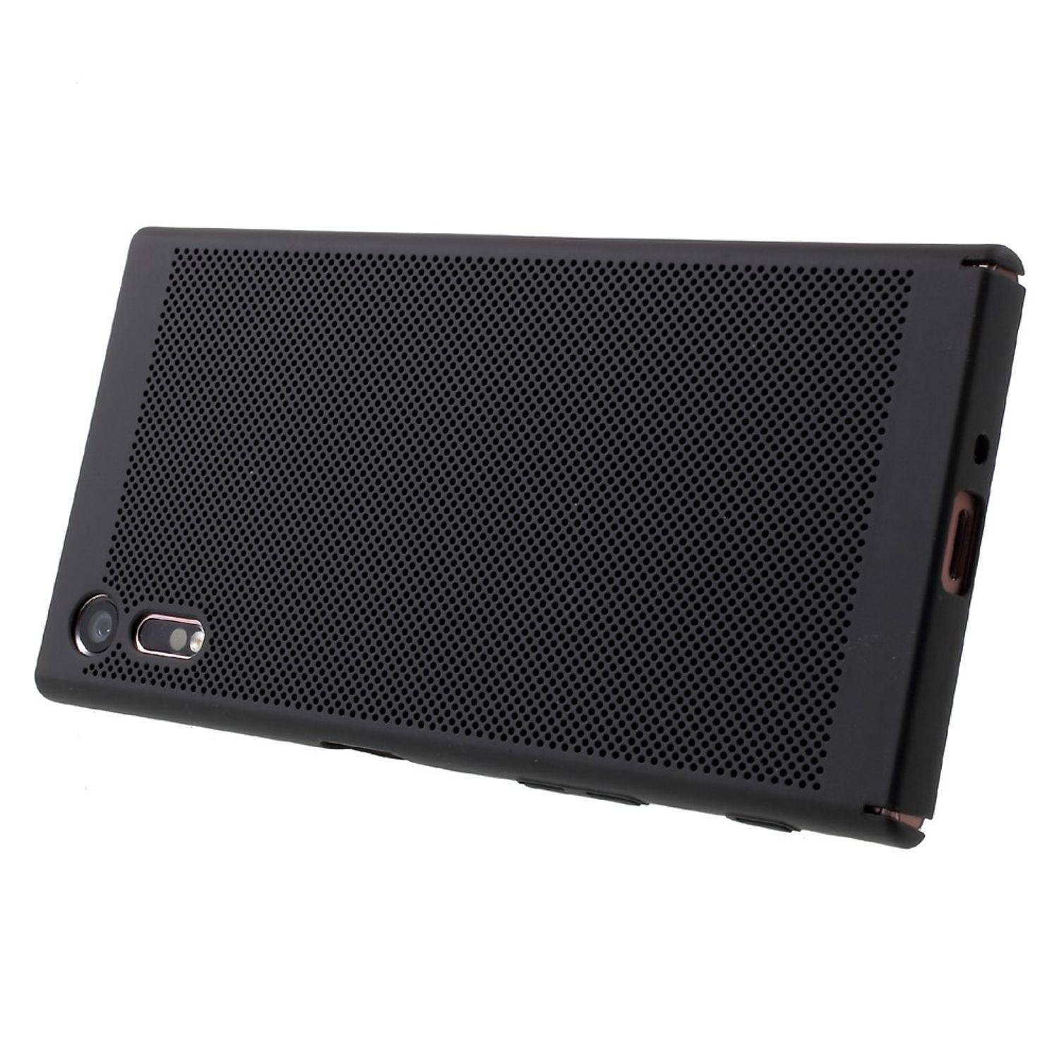 Sony Xperia XA1 Handyhülle Backcover Schwarz