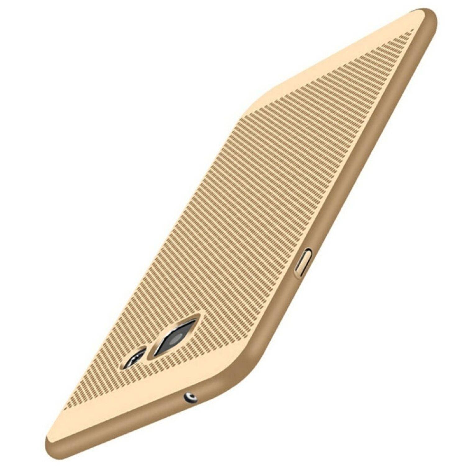 Samsung Galaxy A3 (2017) Handyhülle Backcover Gold