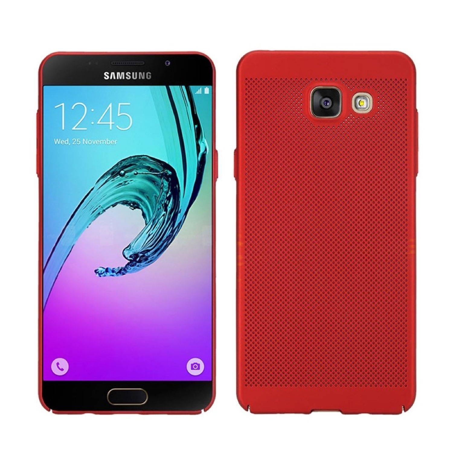 Samsung Galaxy A3 (2017) Handyhülle Backcover Rot