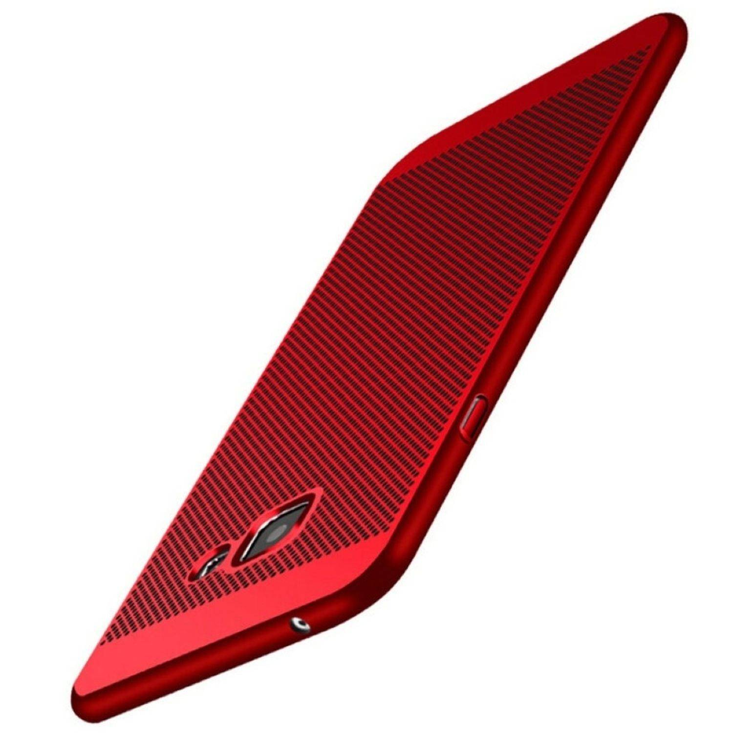 Samsung Galaxy A3 (2017) Handyhülle Backcover Rot