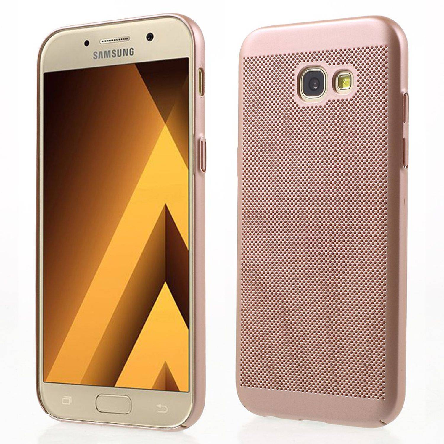 Samsung Galaxy A7 (2017) Handyhülle Backcover Rosa