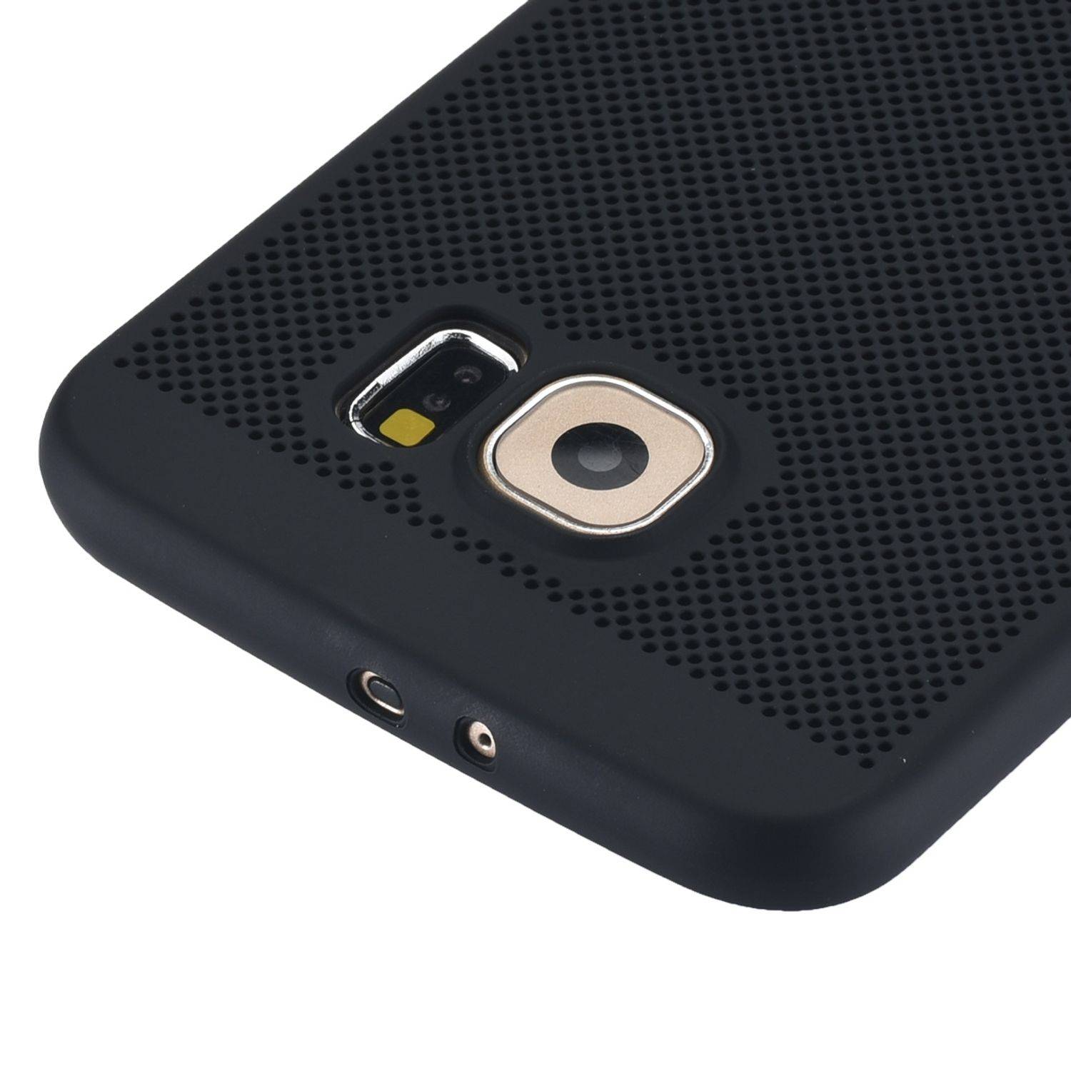 Samsung Galaxy S7 Edge Handyhülle Backcover Gold