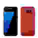 Samsung Galaxy S7 Edge Handyhülle Backcover Rot