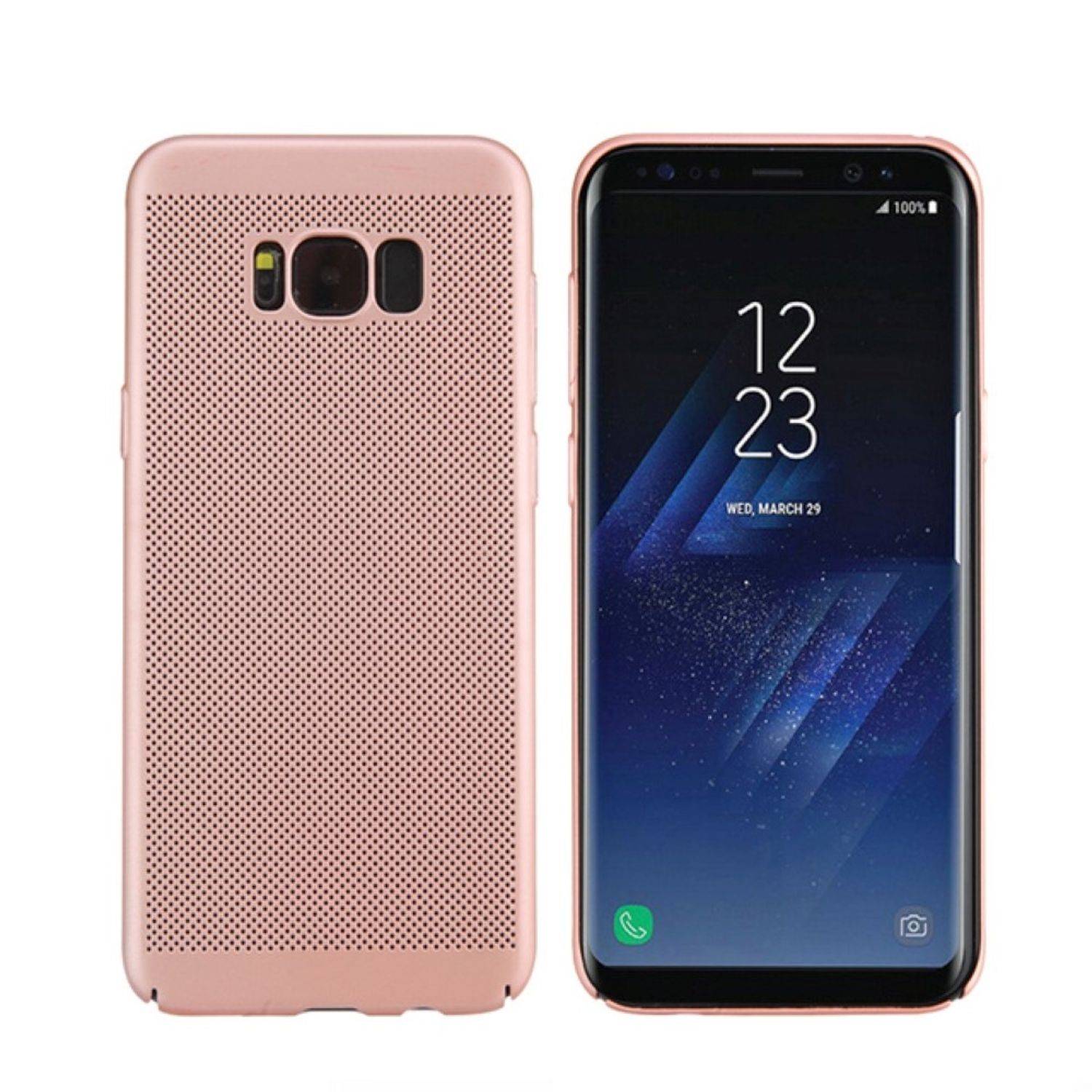 Samsung Galaxy S8 Handyhülle Backcover Rosa