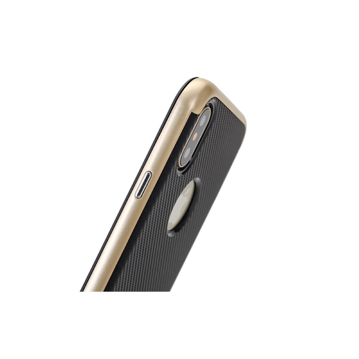 Apple iPhone X / iPhone XS Handyhülle Backcover Rosa