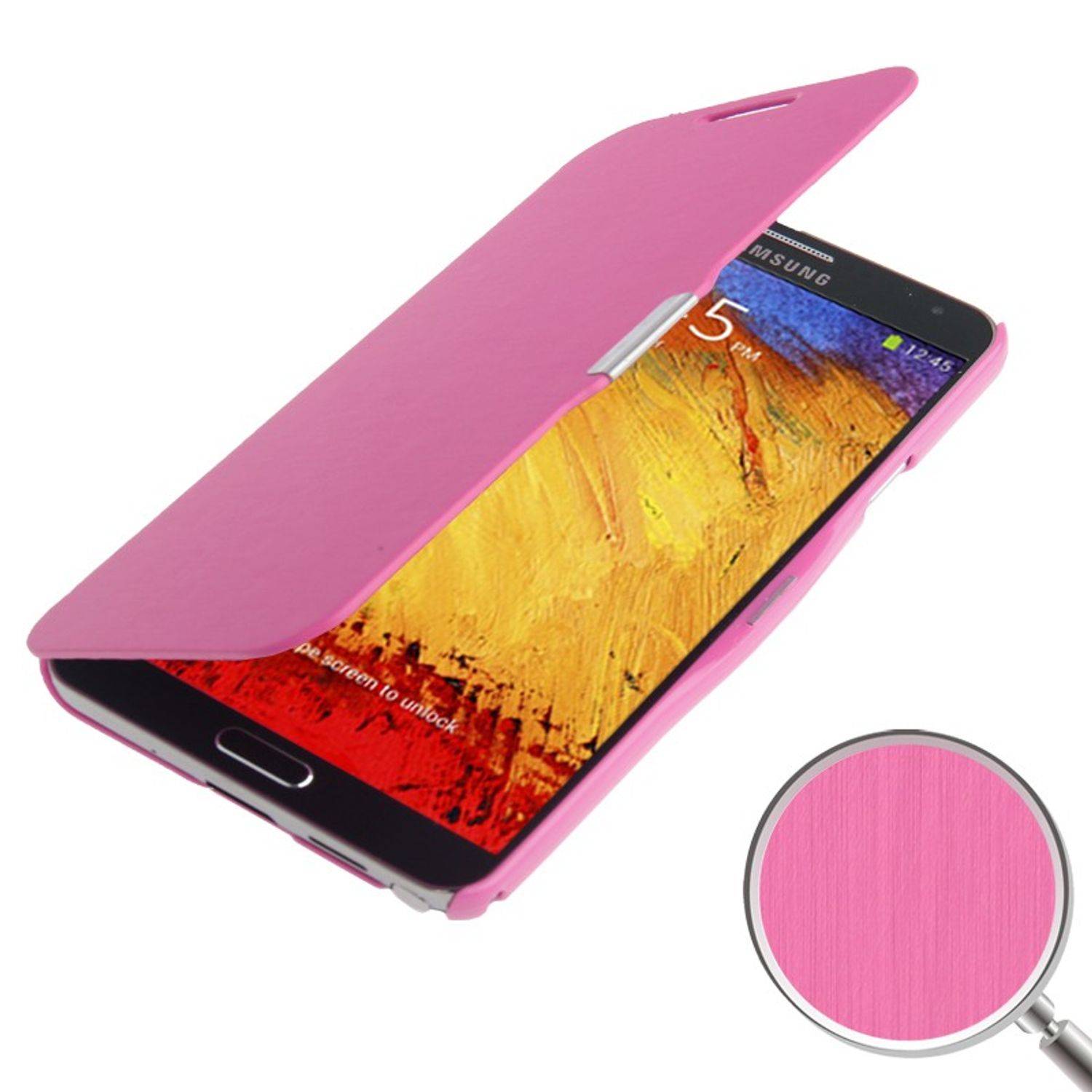 Samsung Galaxy Note 3 Handyhülle Backcover Rosa