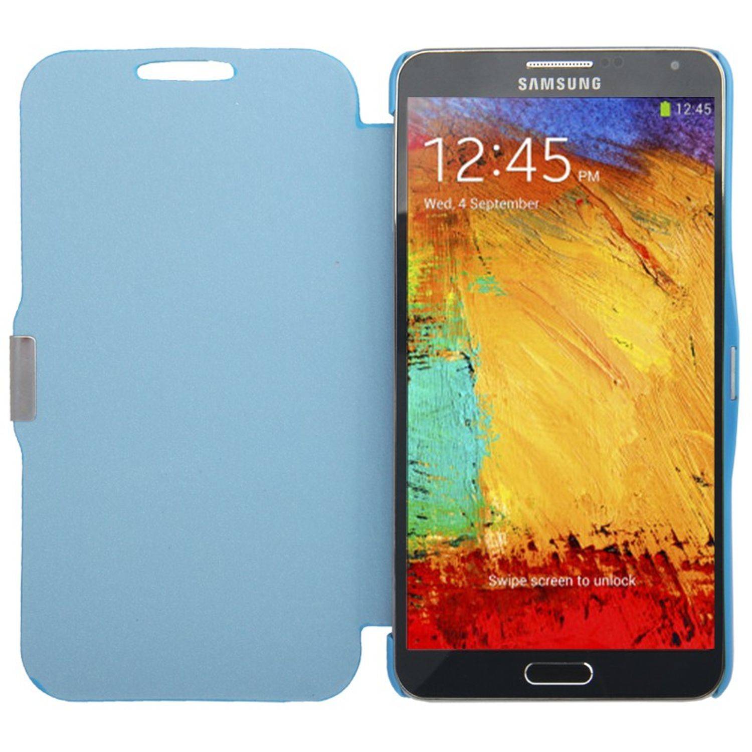 Samsung Galaxy Note 3 Handyhülle Backcover Blau