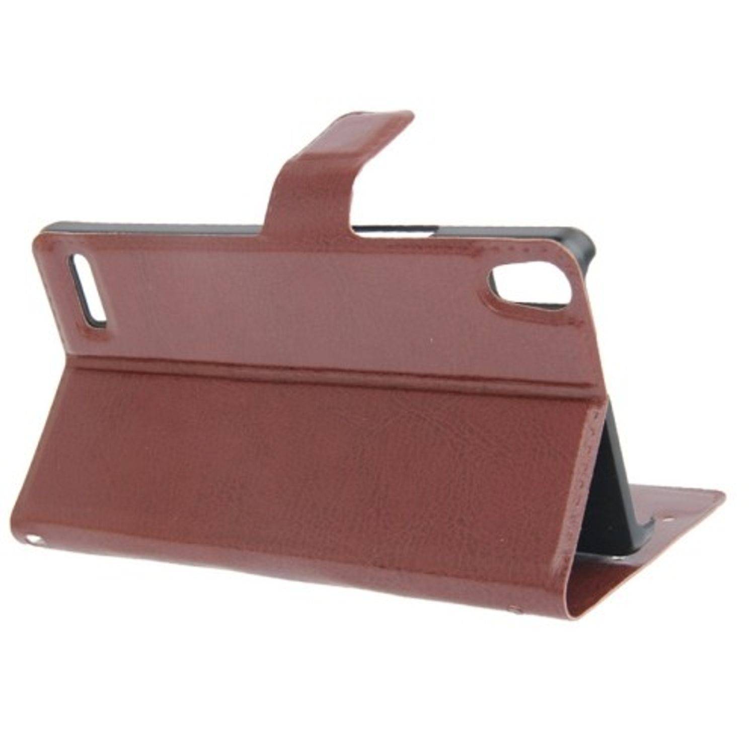 Huawei Ascend P6 Handyhülle Backcover Weiß