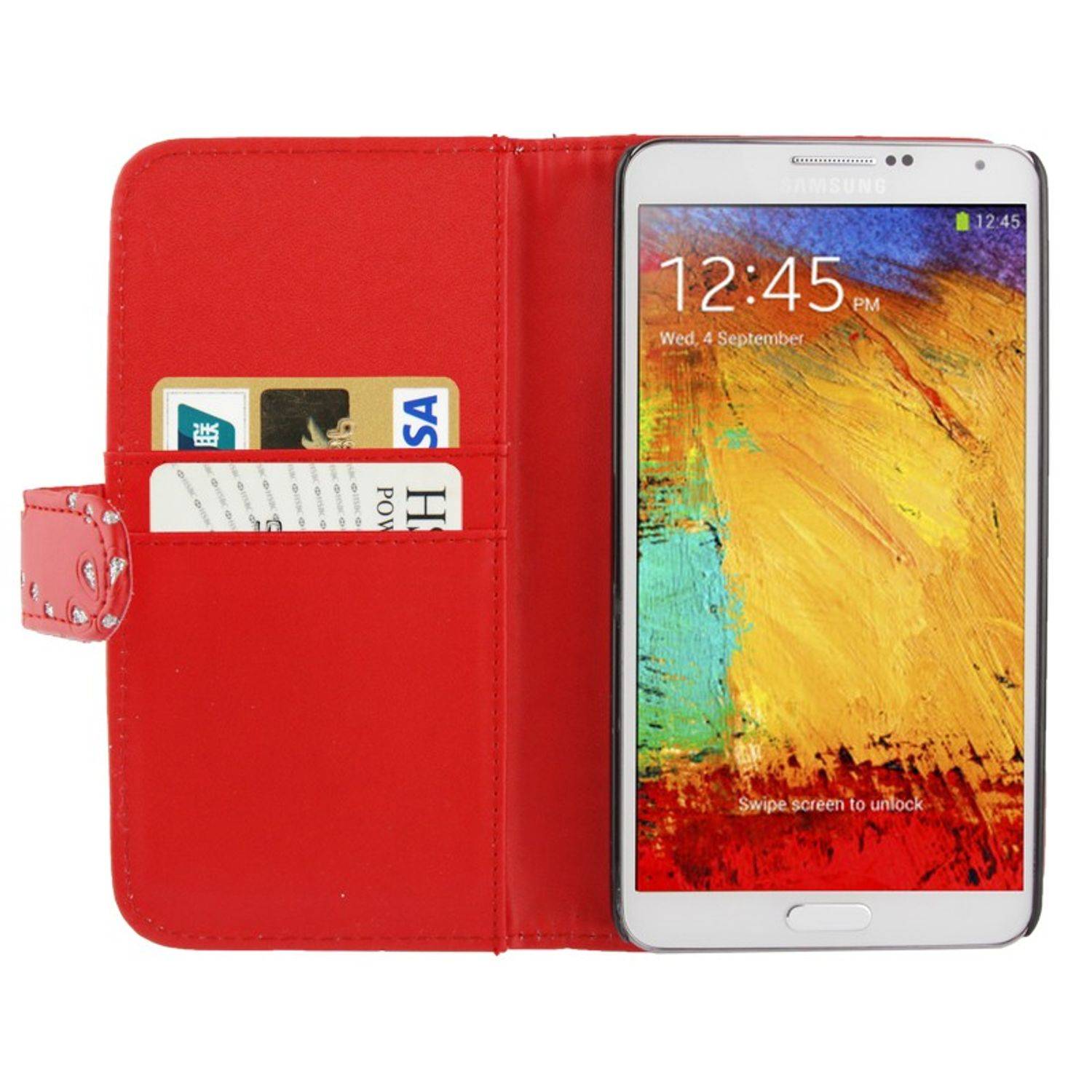 Samsung Galaxy Note 3 Handyhülle Backcover Blau