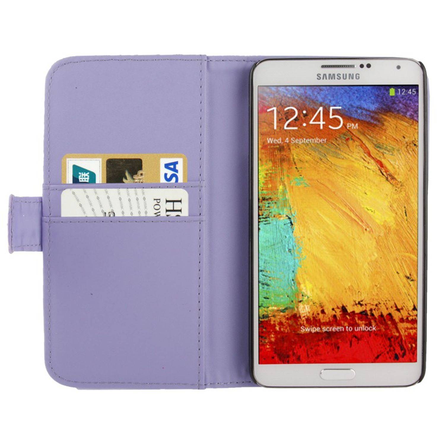Samsung Galaxy Note 3 Handyhülle Backcover Rot