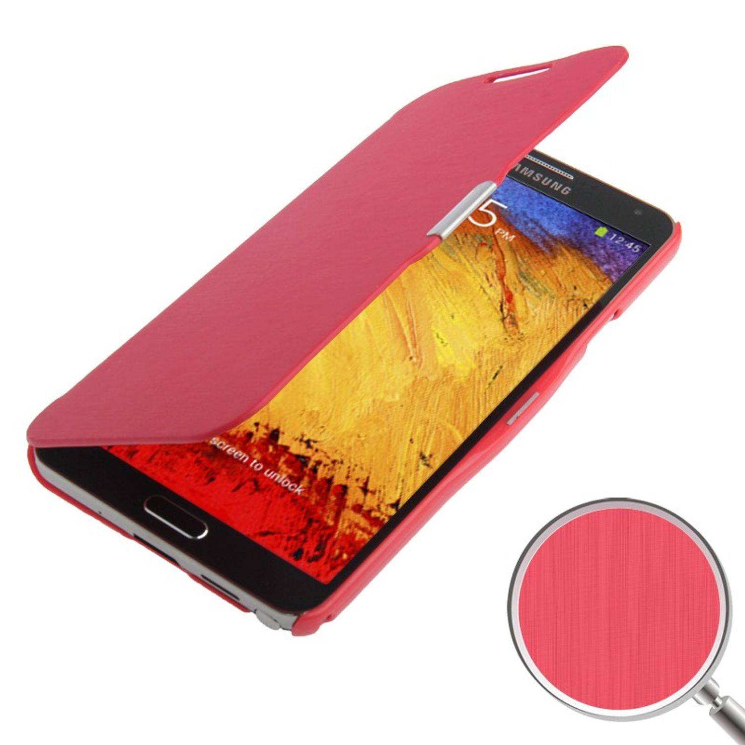Samsung Galaxy Note 3 Handyhülle Backcover Rot