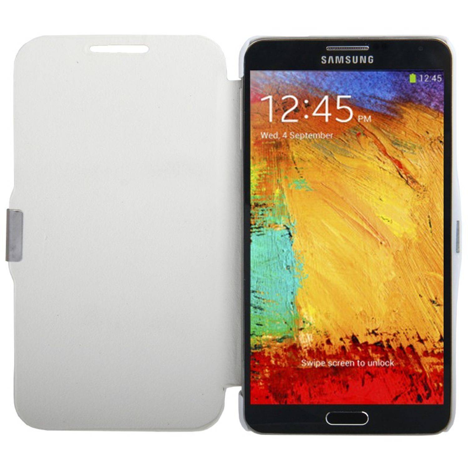 Samsung Galaxy Note 3 Handyhülle Backcover Weiß