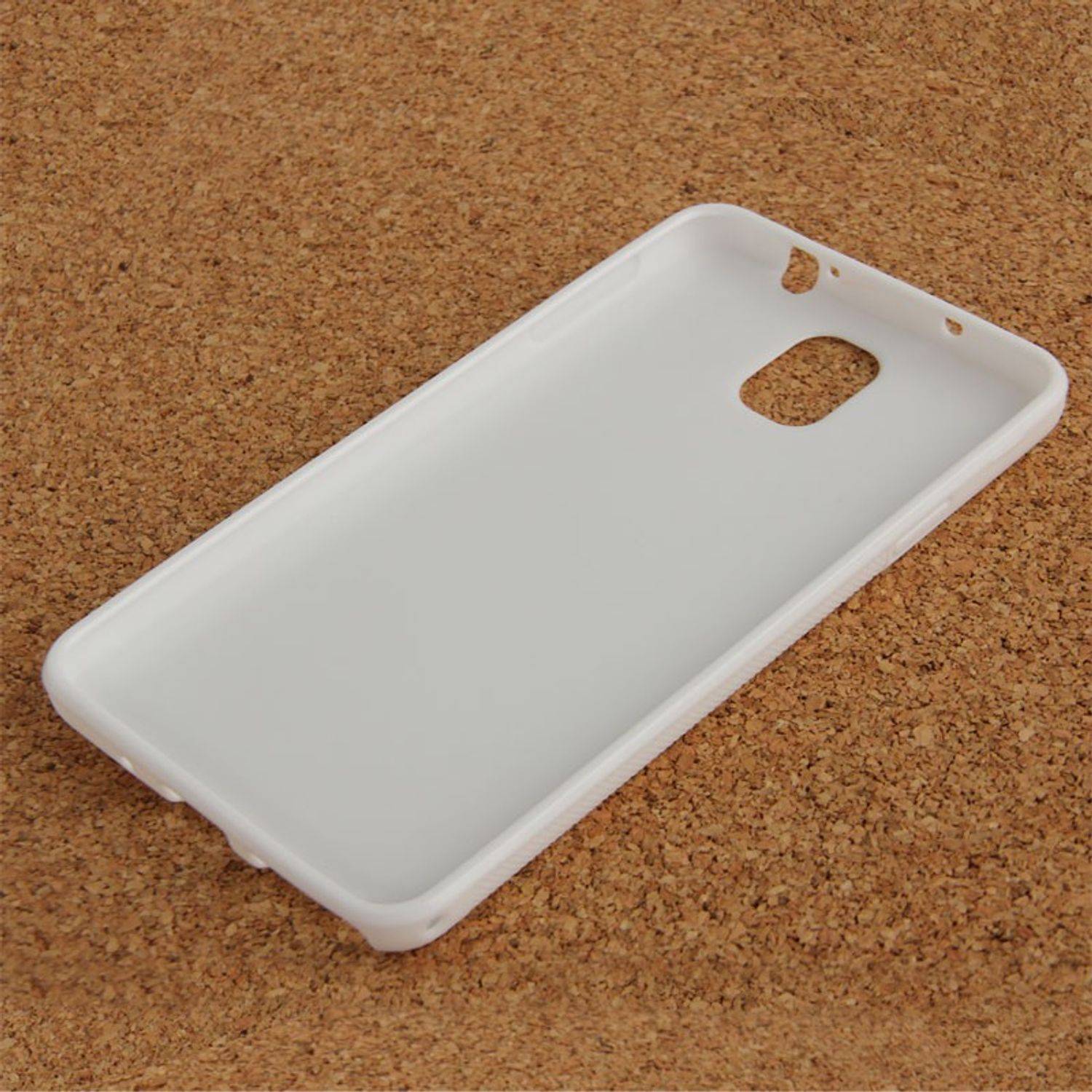 Samsung Galaxy Note 3 Handyhülle Backcover Weiß