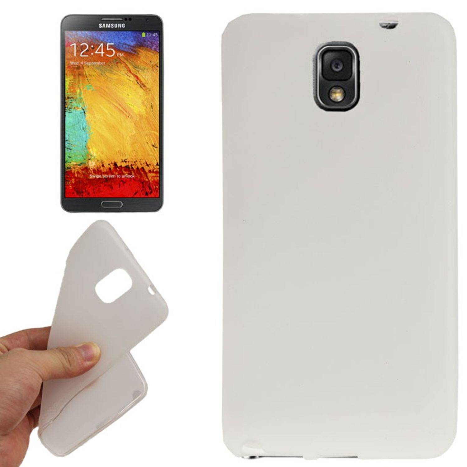 Samsung Galaxy Note 3 Handyhülle Backcover Transparent