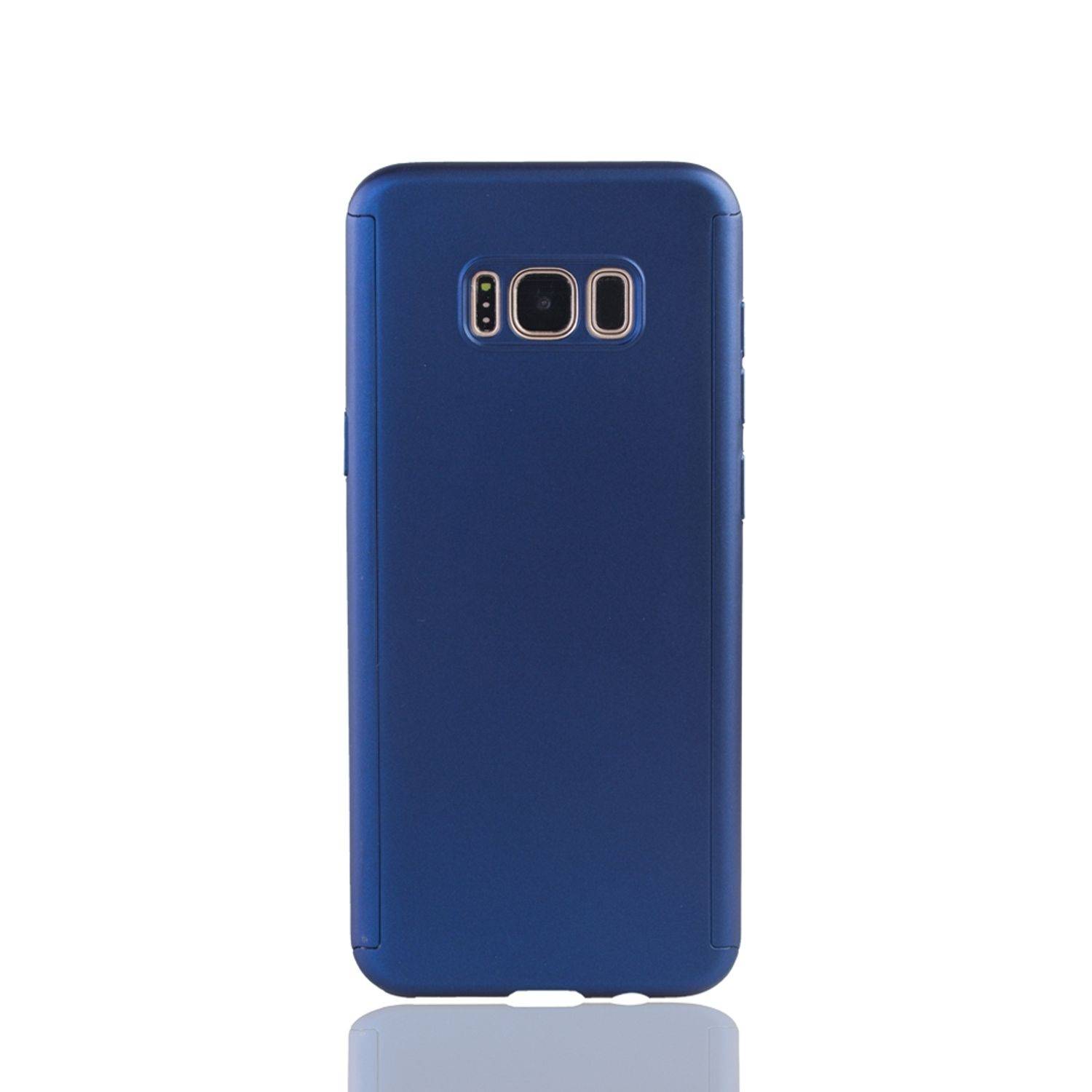 Samsung Galaxy S8 Plus Handyhülle 360 Grad Schutz Full Cover Blau