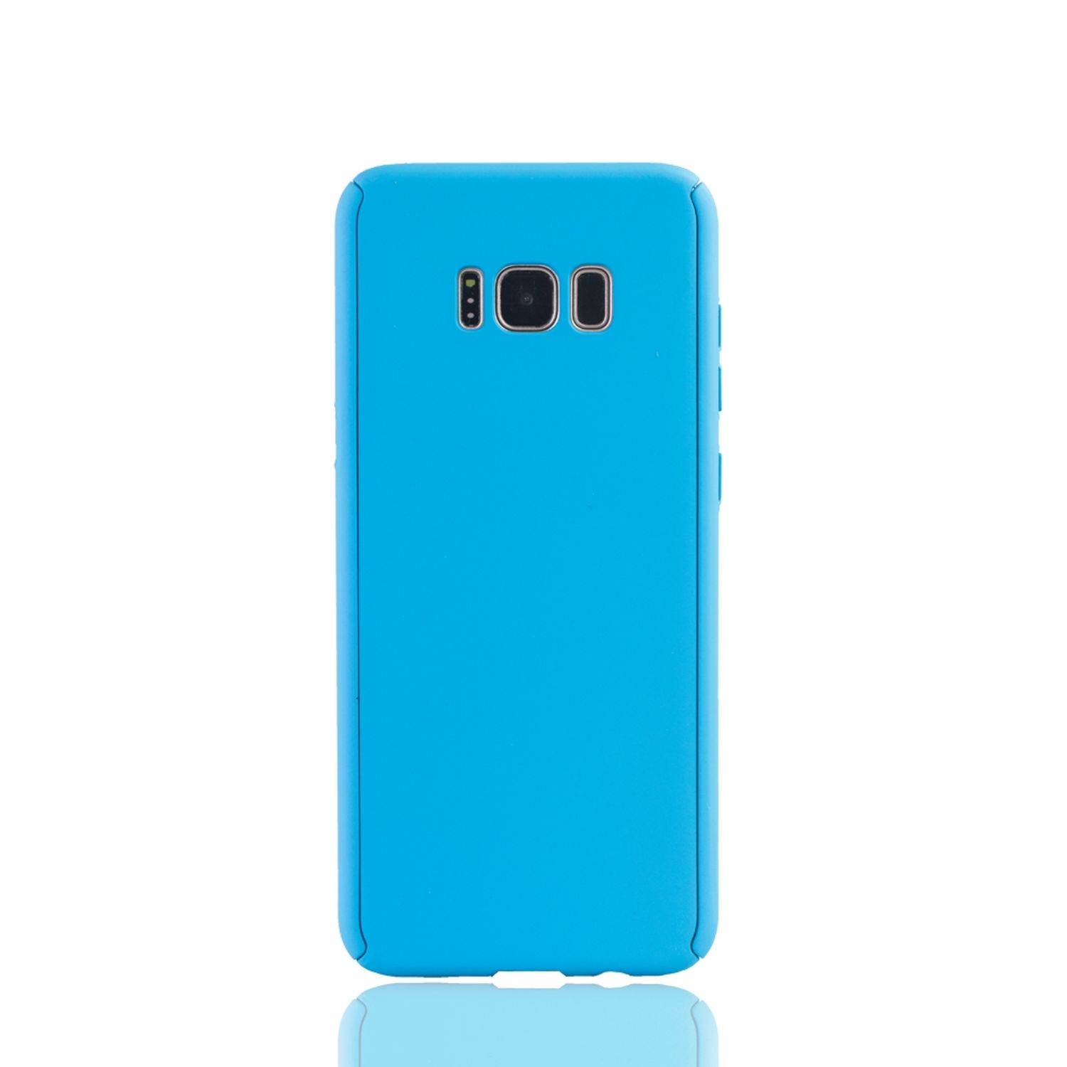 Samsung Galaxy S8 Plus Handyhülle 360 Grad Schutz Full Cover Blau