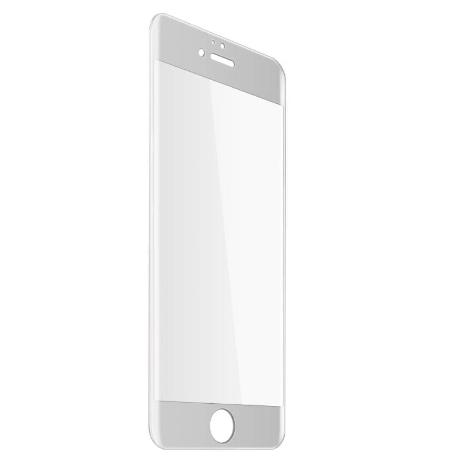Apple iPhone 8 Plus Handyhülle Backcover Weiß