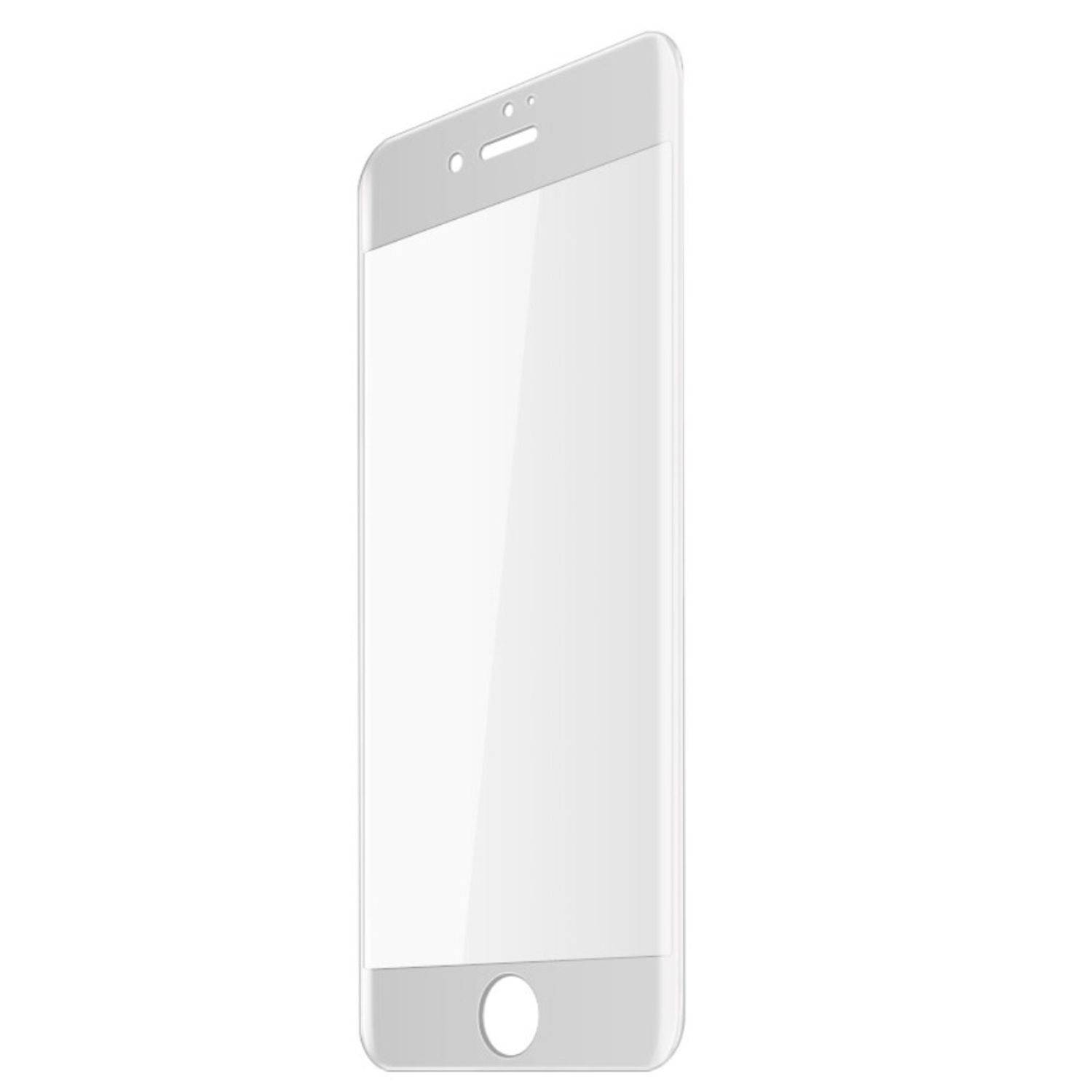 Apple iPhone 8 Plus Handyhülle Backcover Weiß