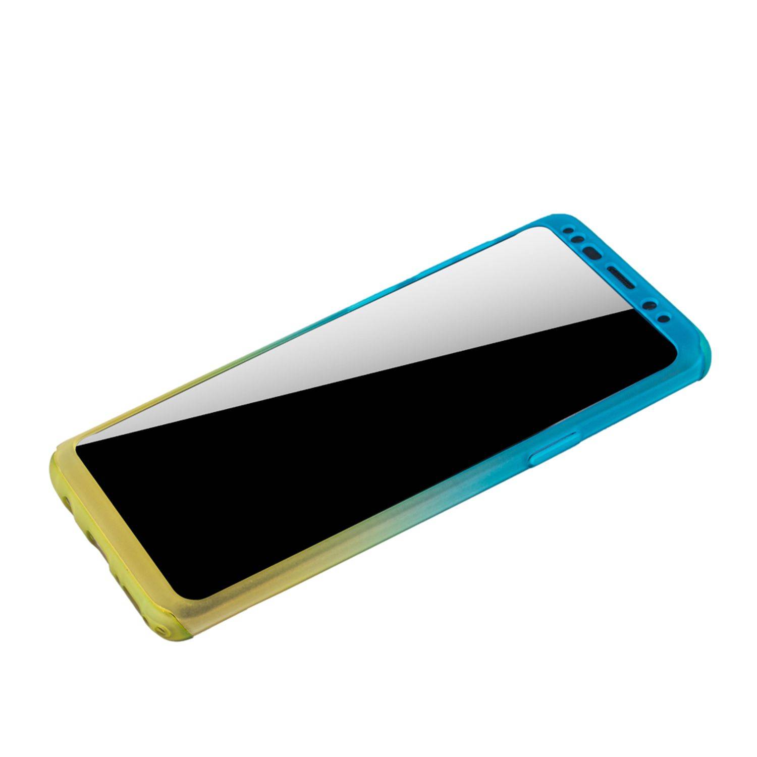 Samsung Galaxy S9 Plus Handyhülle 360 Grad Schutz Full Cover Mehrfarbig