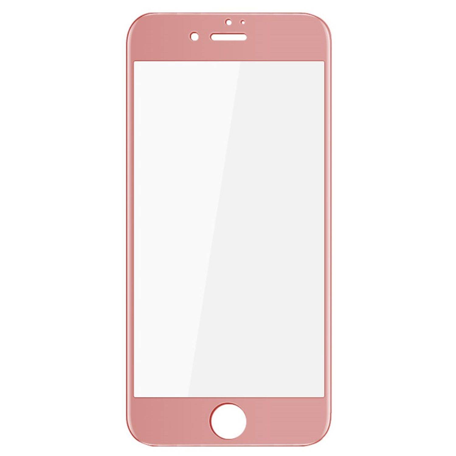 Apple iPhone 8 Plus Handyhülle Backcover Rosa