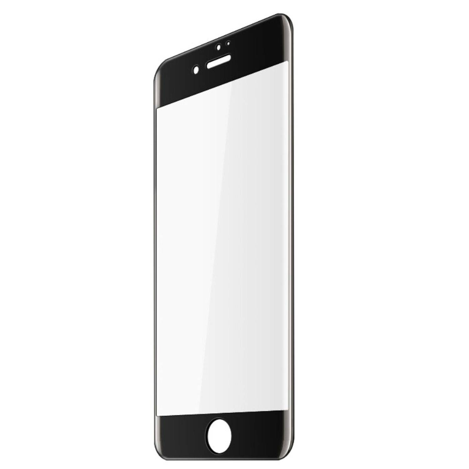 Apple iPhone 8 Plus Handyhülle Backcover Schwarz