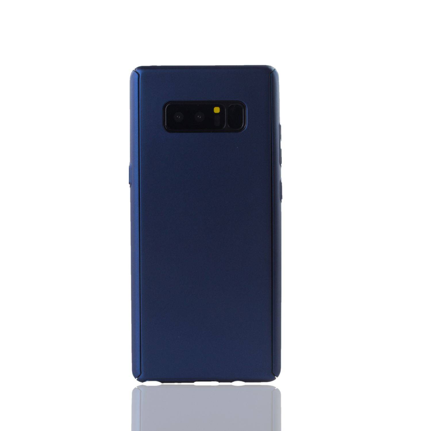 Samsung Galaxy Note 8 Handyhülle 360 Grad Schutz Full Cover Blau