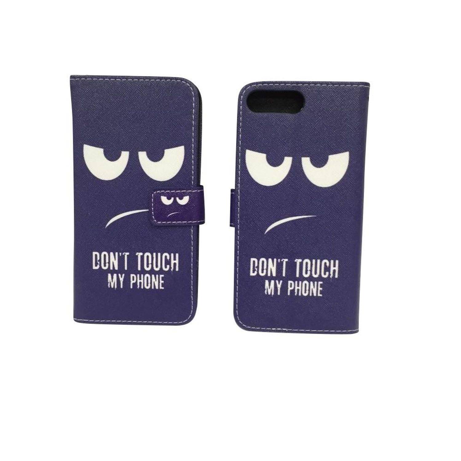 Apple iPhone 8 Plus Handyhülle Bookcover Blau