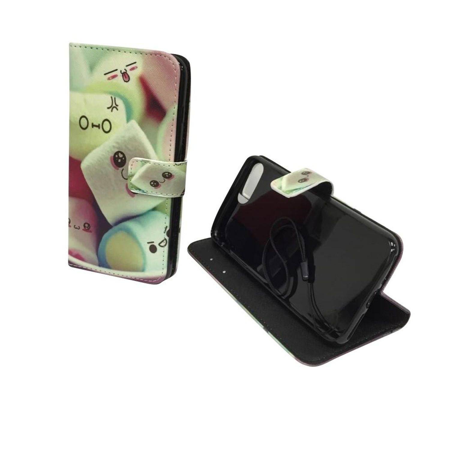 Apple iPhone 8 Plus Handyhülle Bookcover Mehrfarbig