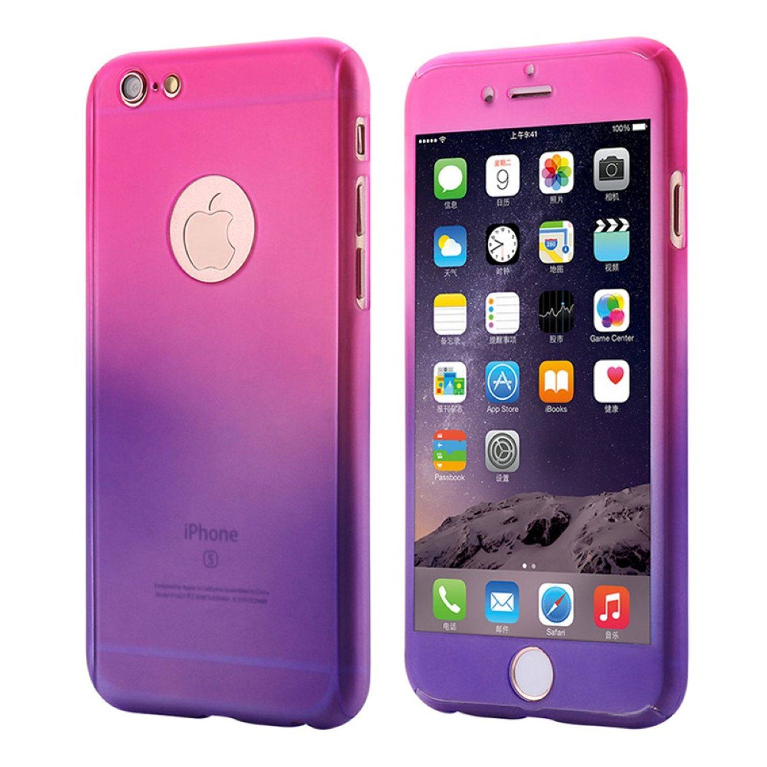 Apple iPhone 8 Plus Handyhülle Backcover Rosa