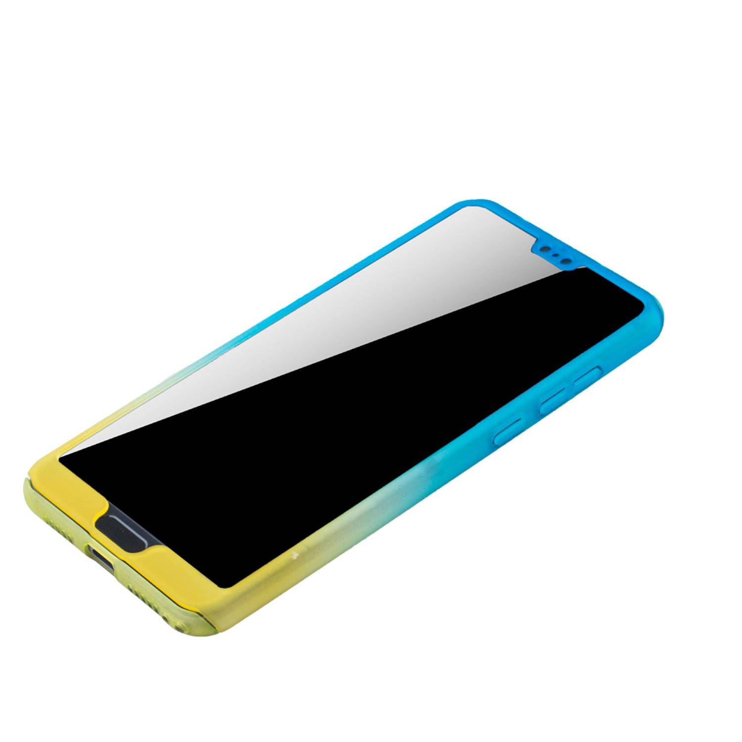 Huawei P20 Pro Handyhülle 360 Grad Schutz Full Cover Mehrfarbig