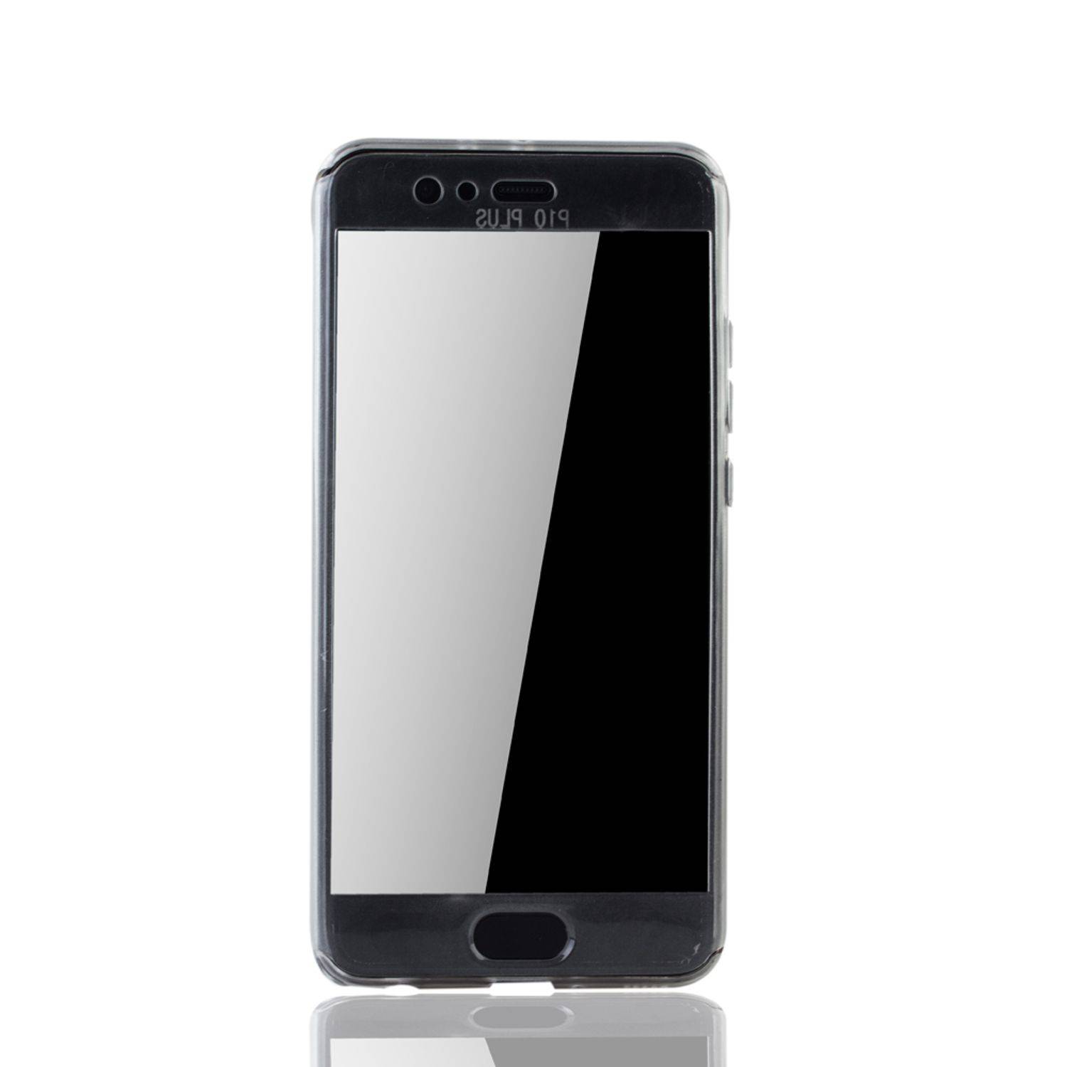 Huawei P10 Plus Handyhülle 360 Grad Schutz Full Cover Transparent